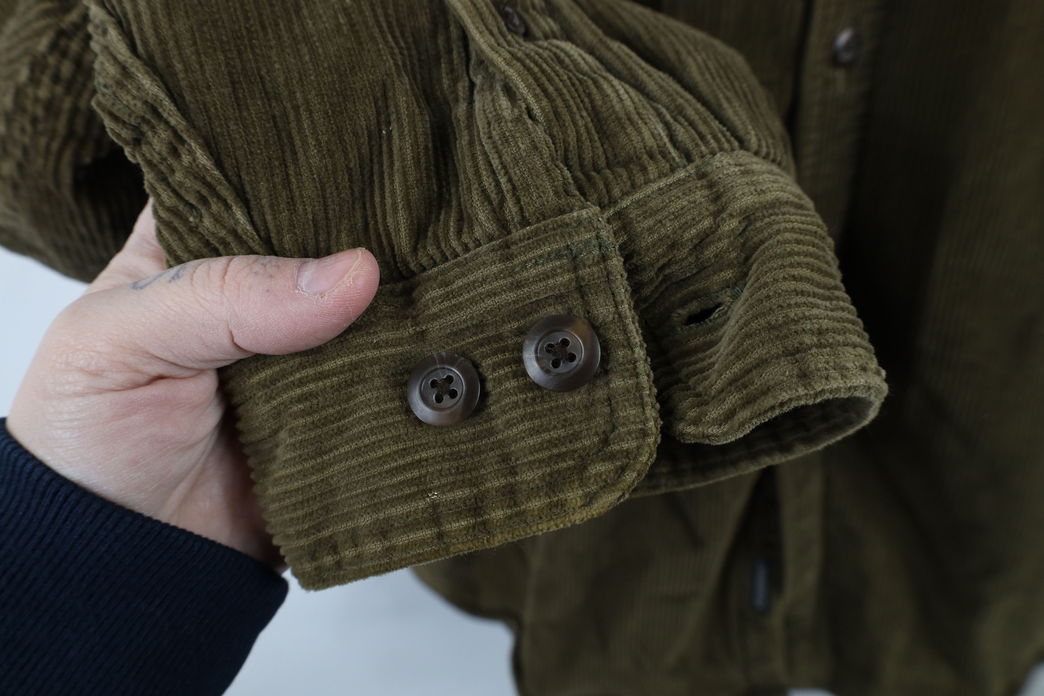 Vintage Vintage 90s Wolverine Boots Lined Corduroy Shirt Jacket Jac Size US XXL / EU 58 / 5 - 5 Thumbnail