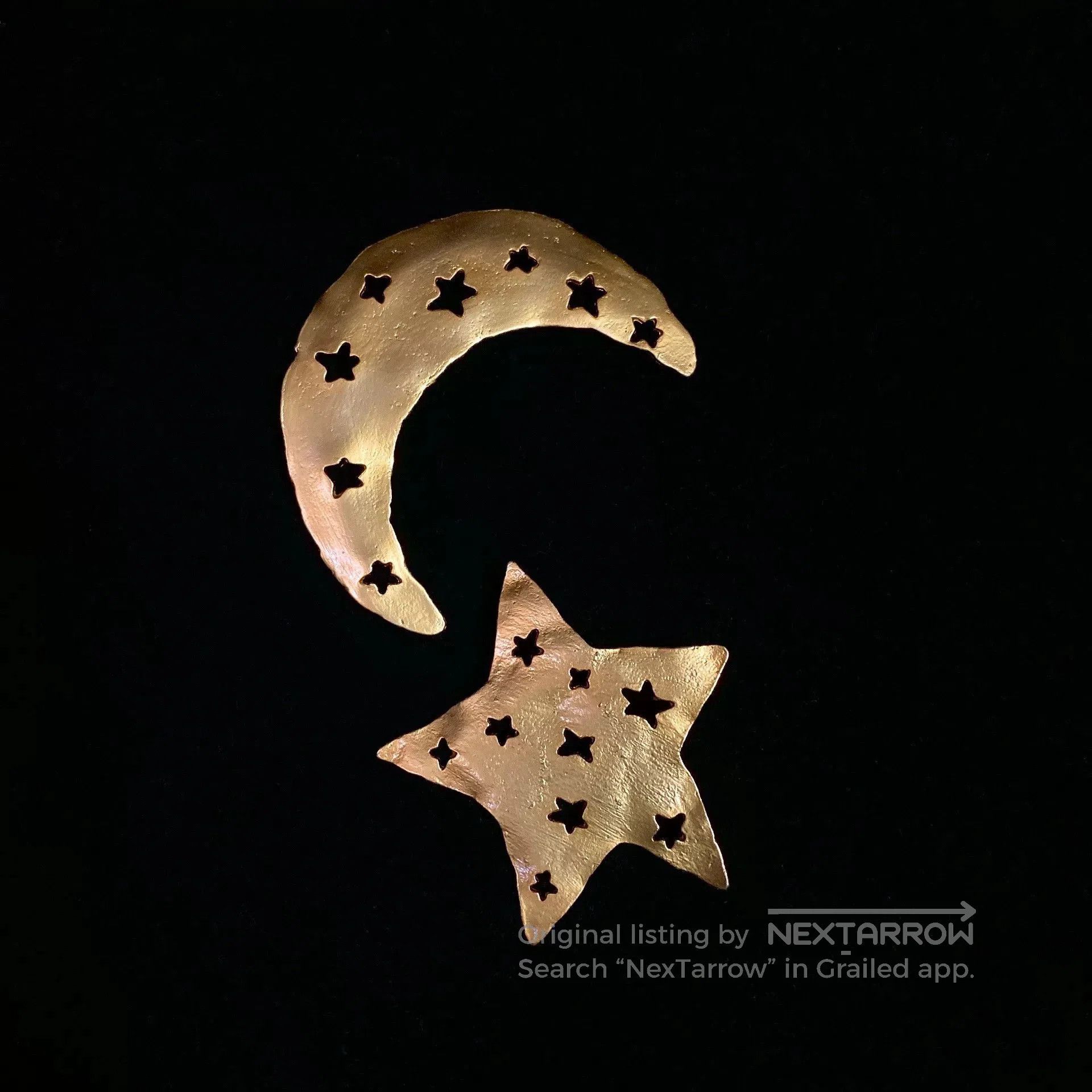 Kenzo Kenzo Star Moon Brooch. Size ONE SIZE - 1 Thumbnail