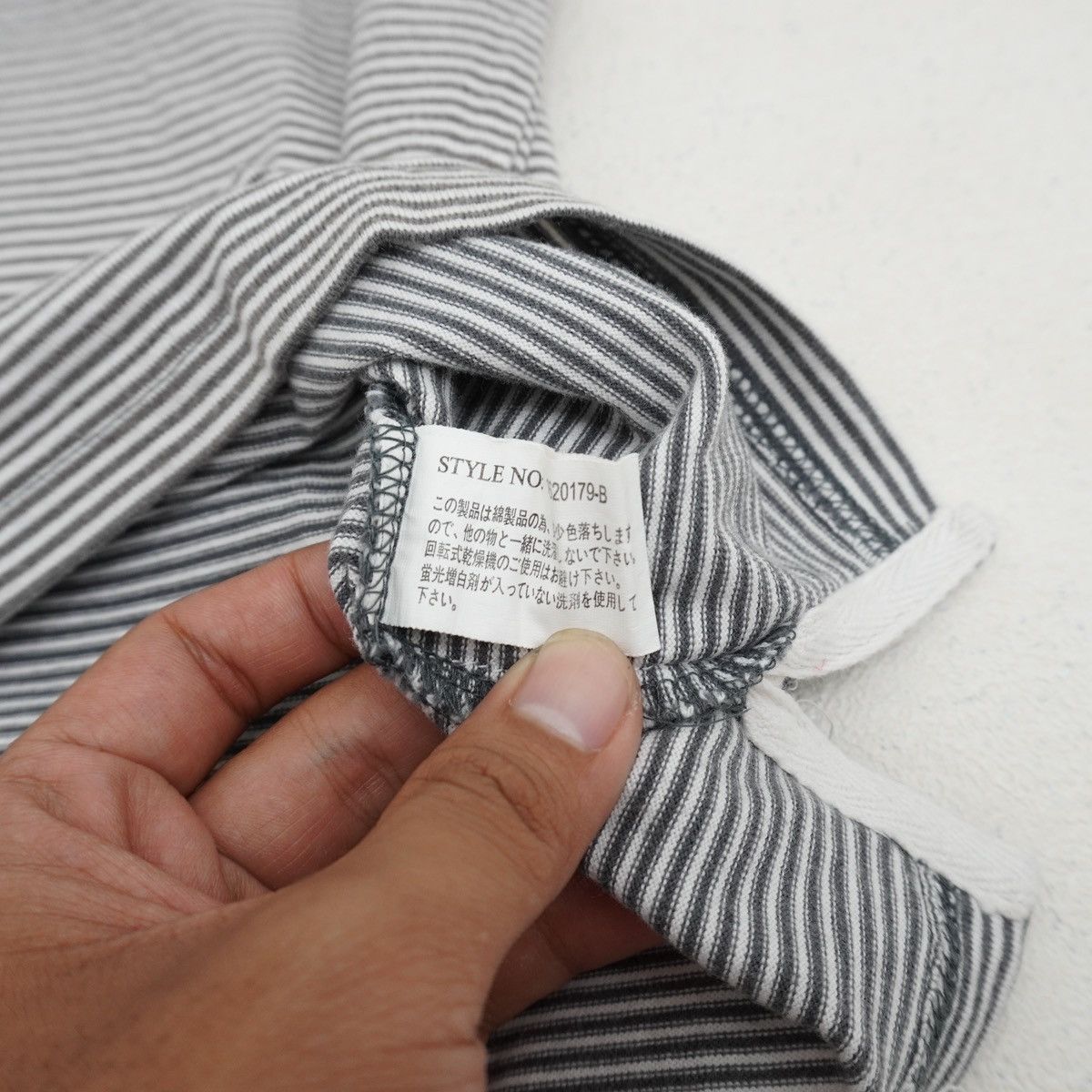 Japanese Brand Vintage Bohemian Striped Polo Tee Y2K Graphic Top Size US L / EU 52-54 / 3 - 11 Thumbnail