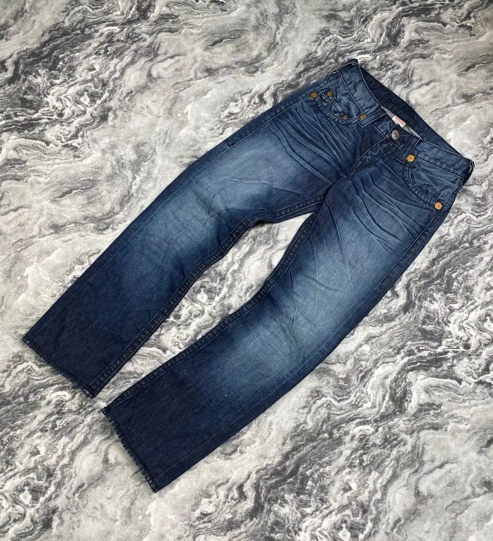 True Religion Vintage True Religion Rainbow Bobby Denim Baggy Jeans Y2K Size US 34 / EU 50 - 2 Thumbnail