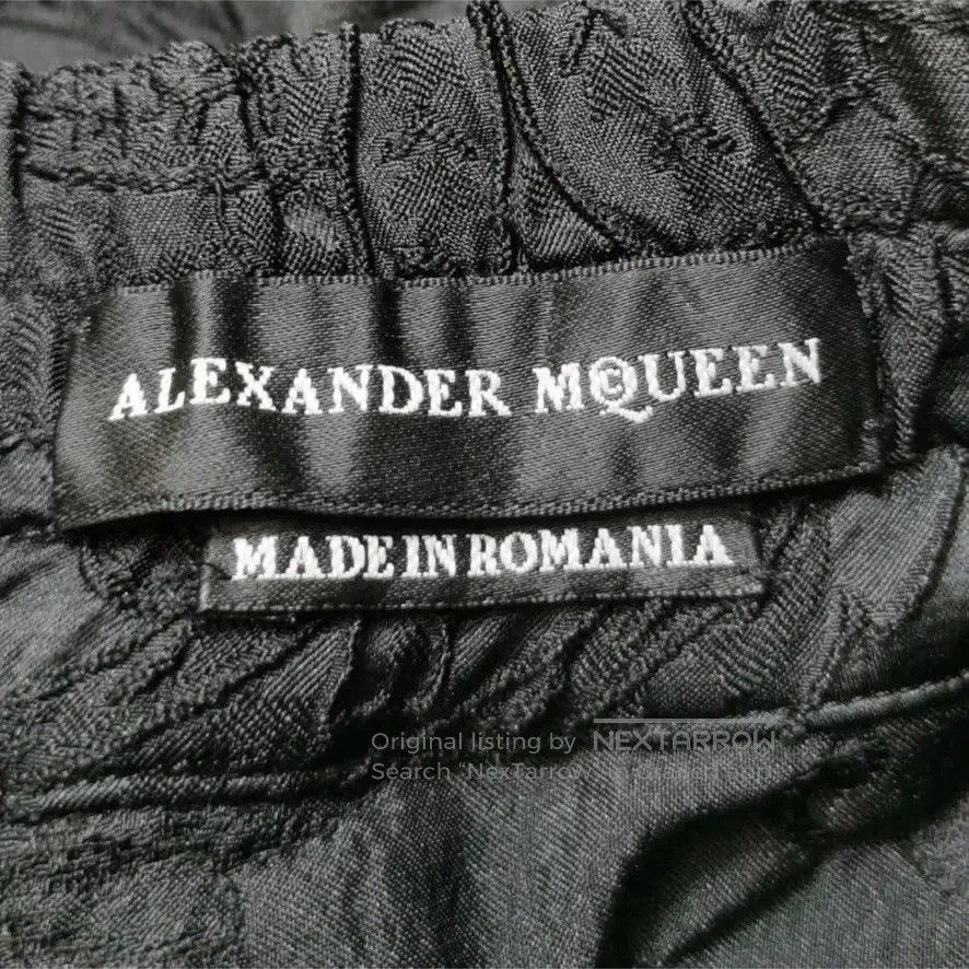 Alexander McQueen Alexander McQueen Embroidered Solid Straight. Size US 28 / EU 44 - 8 Thumbnail