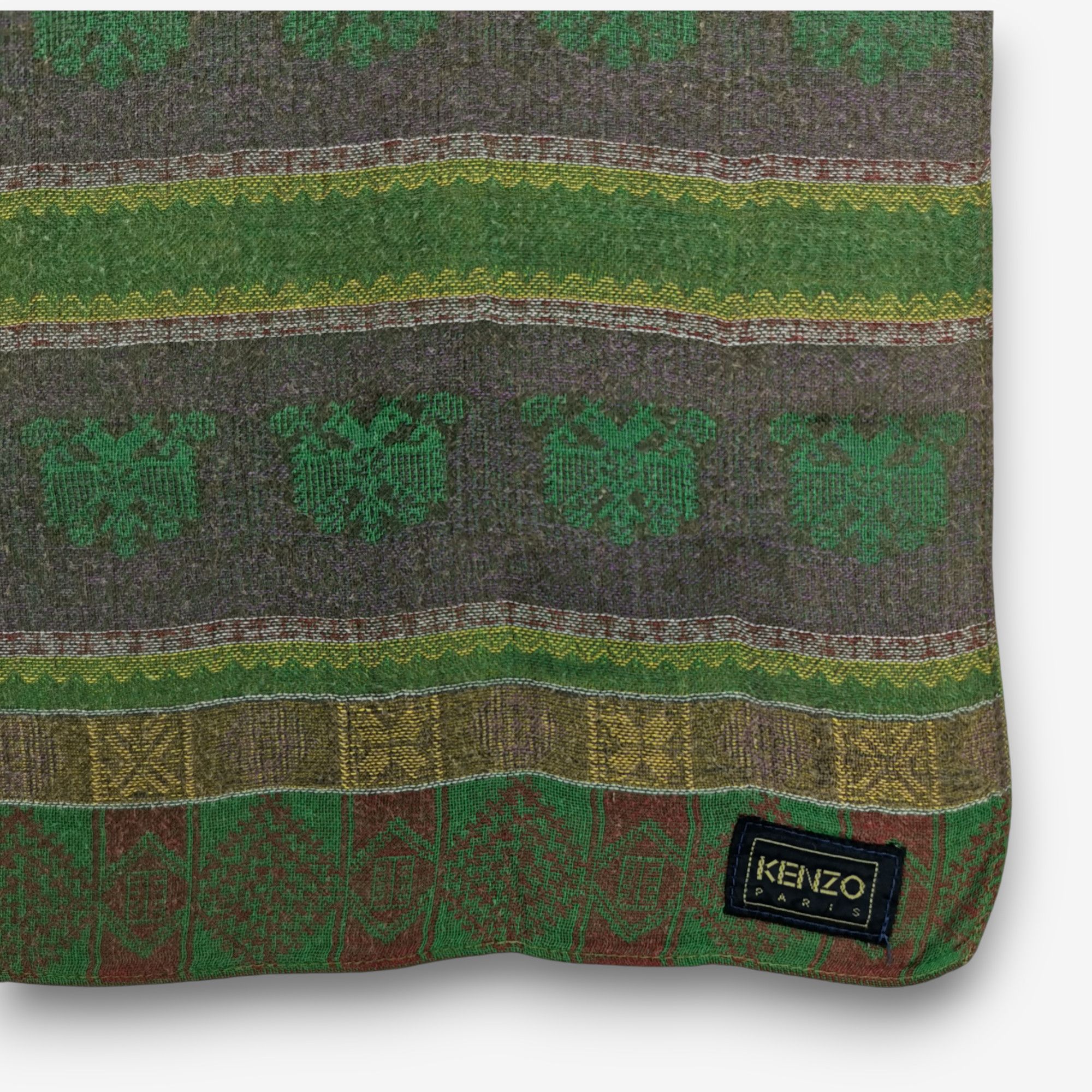 Kenzo Vintage Kenzo Handkerchief Pocket Square Bandana Size ONE SIZE - 3 Thumbnail