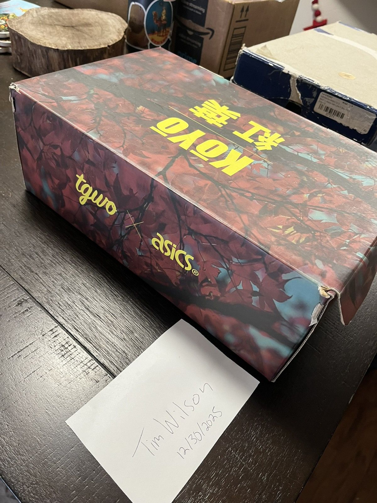 Asics Asics GLV x The Good Will Out “Koyo” Burgundy Black Yellow Size US 13 / EU 46 - 8 Thumbnail