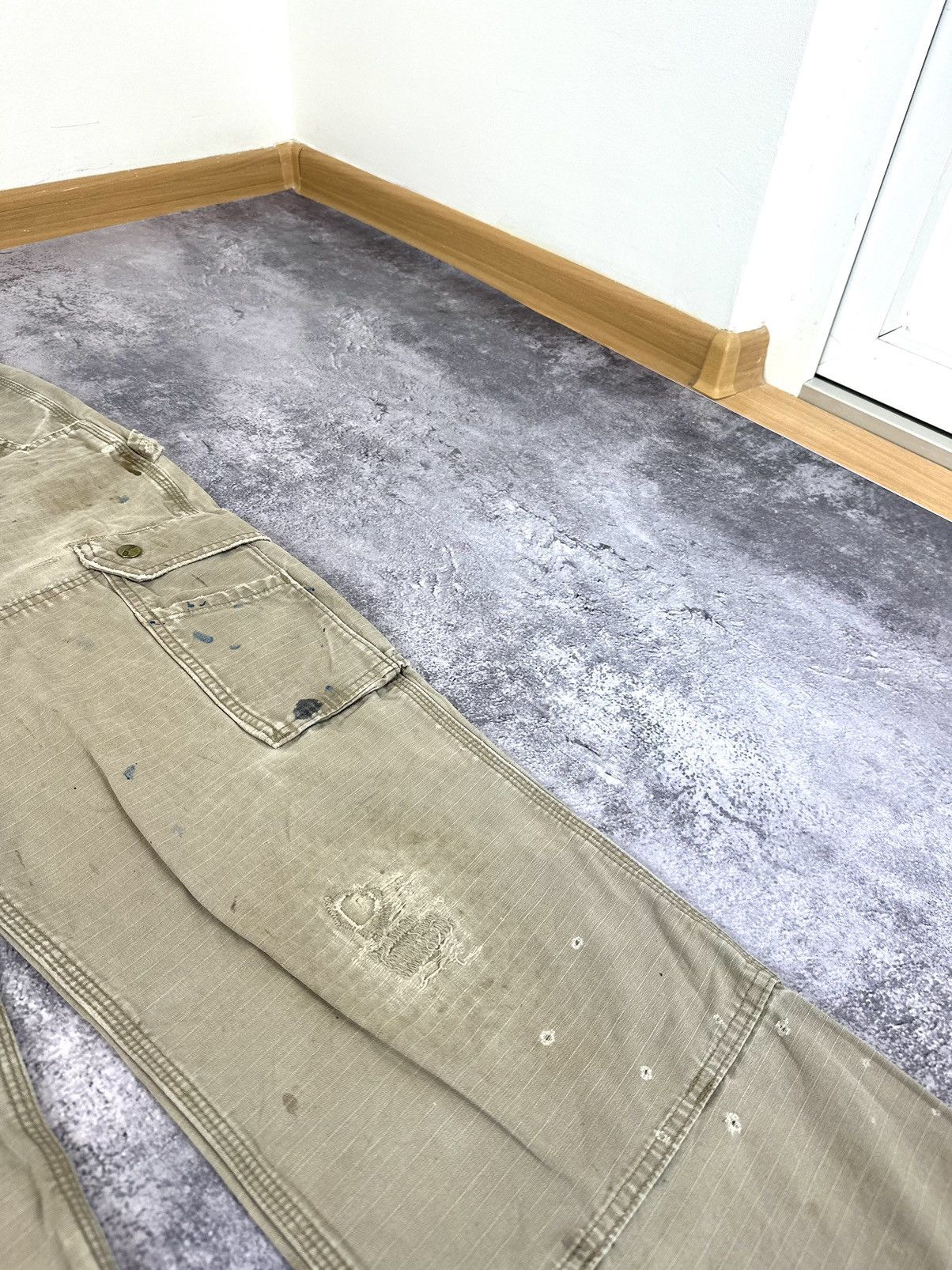 Carhartt Vintage Carhartt Double Knee Distressed USA Opium Work Pants Size US 36 / EU 52 - 6 Thumbnail