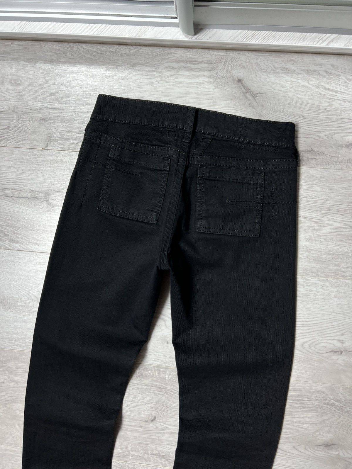 Marithe + Francois Girbaud Vintage Marithe Francois Girbaud Jeans Black Denim Pant MFG Size 27" / US 4 / IT 40 - 9 Thumbnail