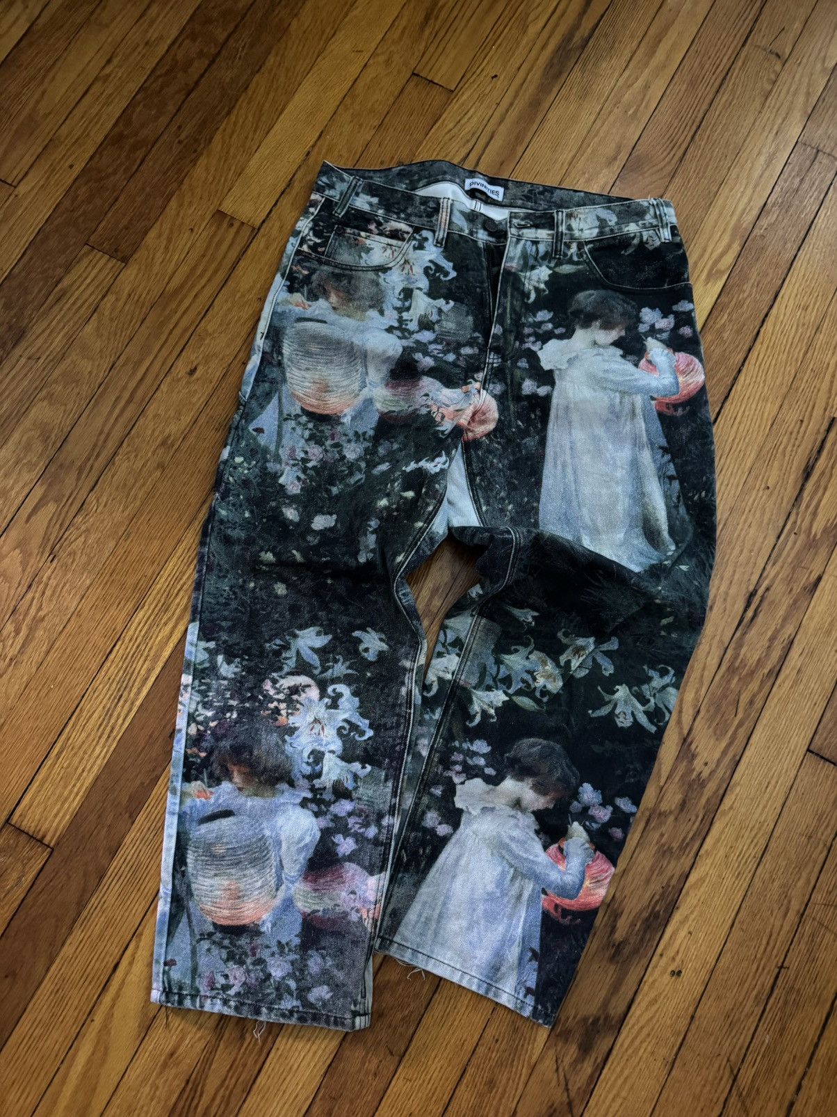 DIVINITIES Divinities Watercolor Denim Size US 34 / EU 50 - 3 Thumbnail