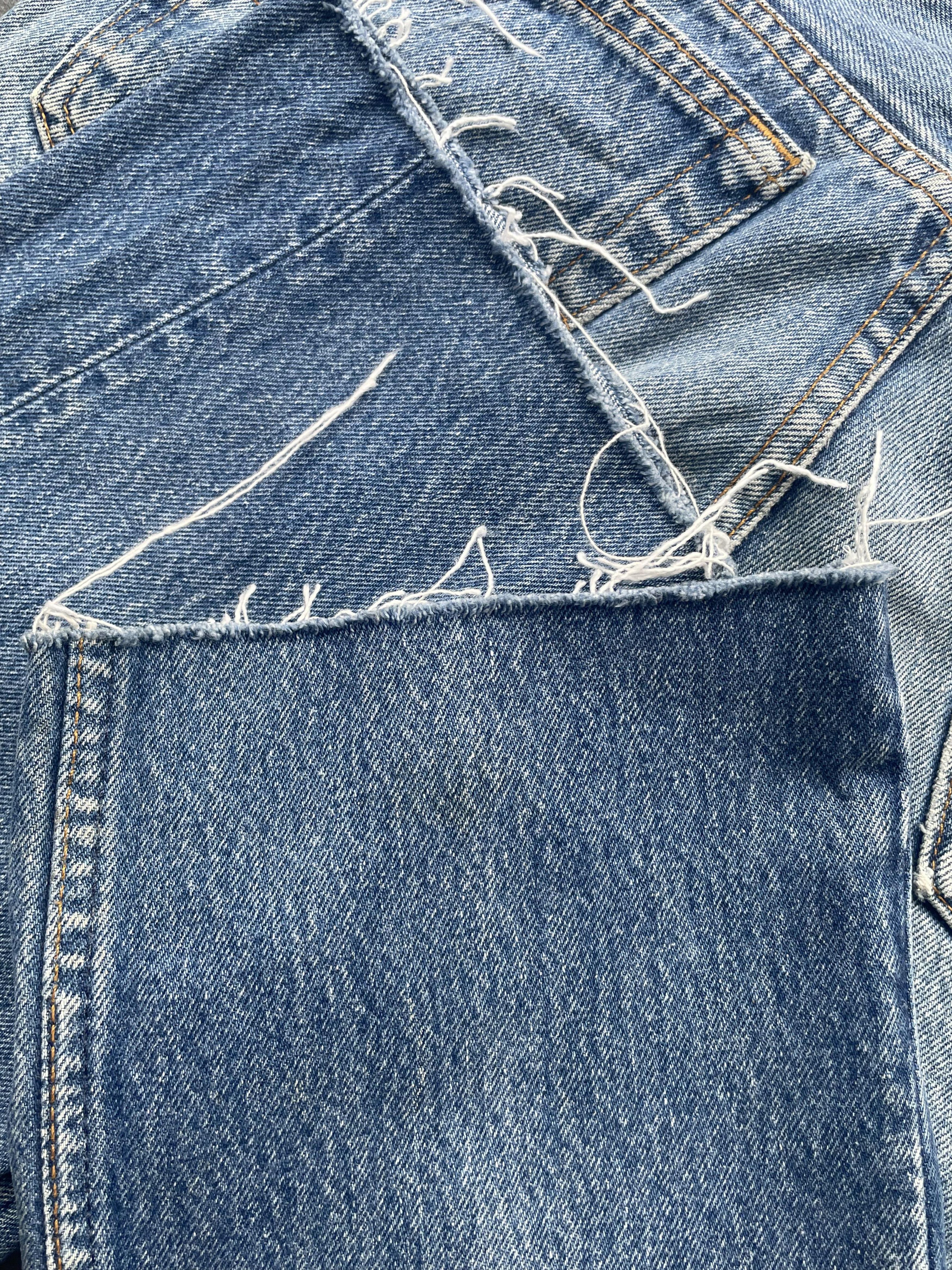 Levi's Vintage 1991 Levis 501 e Stone Wash Faded Denim Size US 32 / EU 48 - 9 Thumbnail
