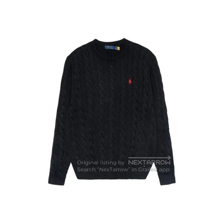 Polo Ralph Lauren Polo Ralph Lauren SS23 Solid Logo Crewneck Knit Sweater. Size US L / EU 52-54 / 3 - 1 Thumbnail