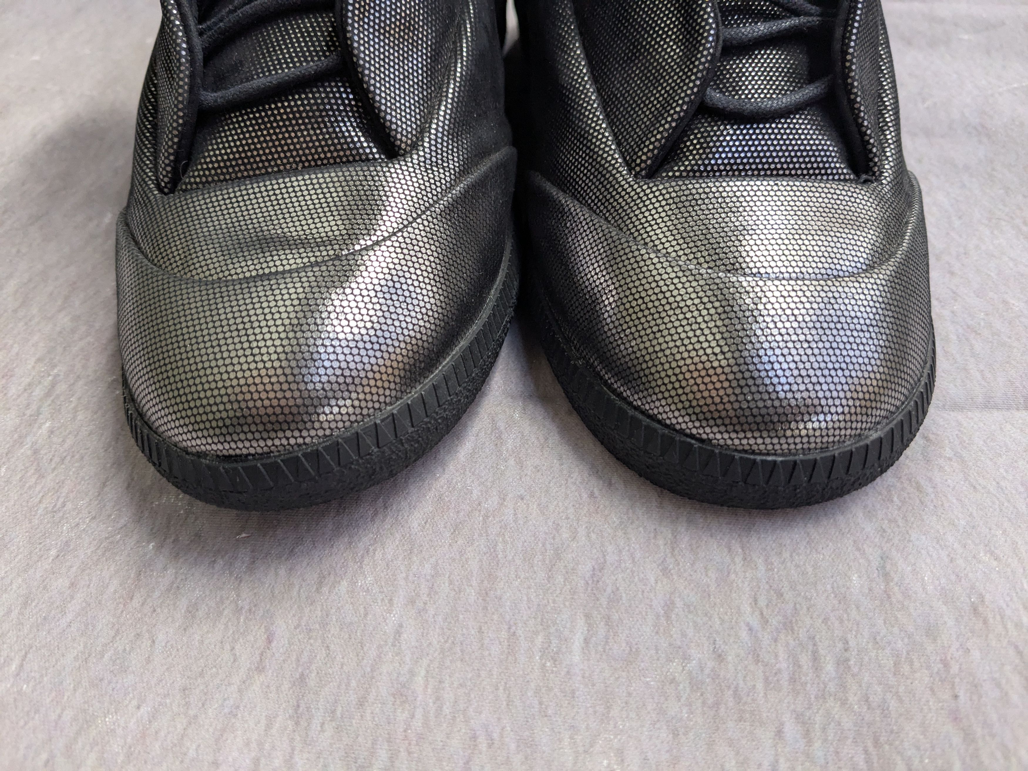 Maison Margiela Maison Margiela Future Sneakers Black Silver 8 41 Suede Size US 8 / EU 41 - 2 Thumbnail