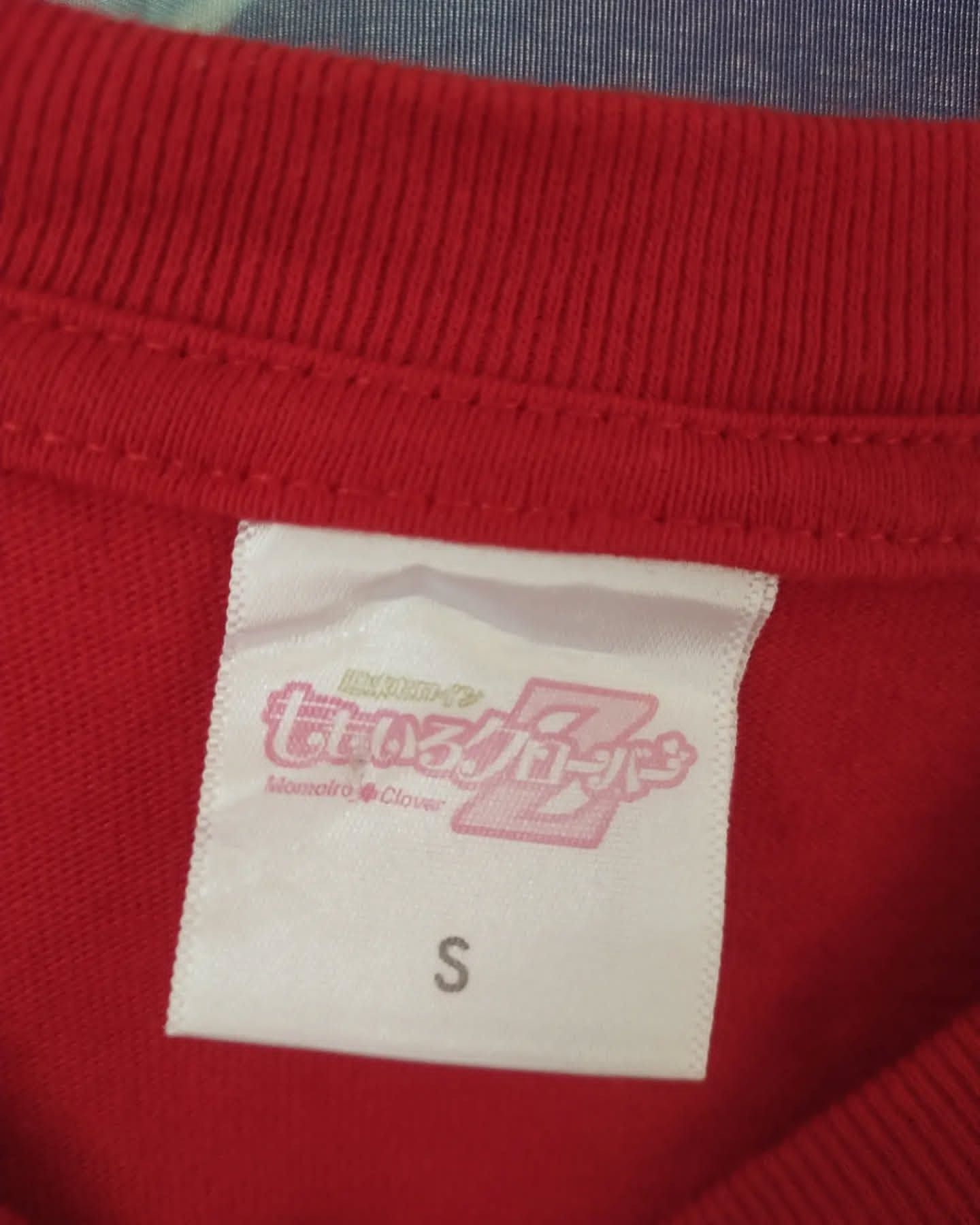 Anime Momoiro Clover Z Kanako Red Idol Music Tee Size US S / EU 44-46 / 1 - 4 Thumbnail