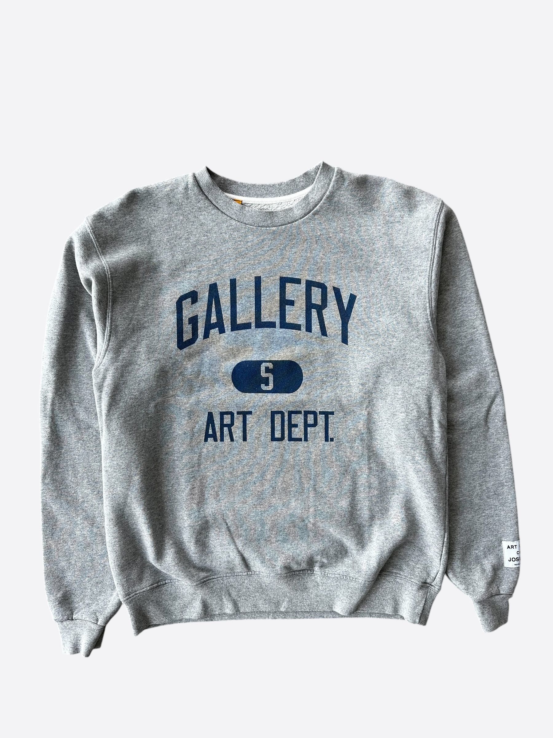 Gallery Dept. Gallery Dept Grey & Blue Art Dept Sweater Size US S / EU 44-46 / 1 - 1 Thumbnail