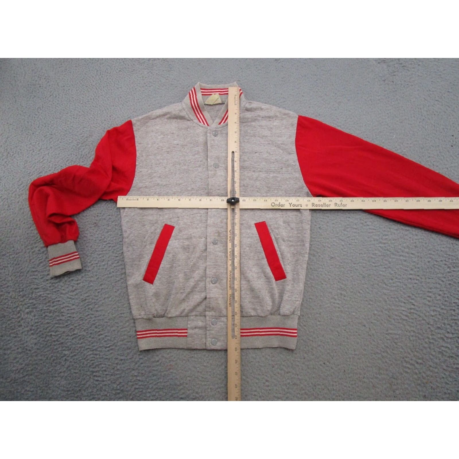 Vintage VINTAGE Kennington Athletic Jacket by Kennington Size S Gray Sports Pullover Full Zip Men Vintage 60s 70s Size US S / EU 44-46 / 1 - 5 Thumbnail