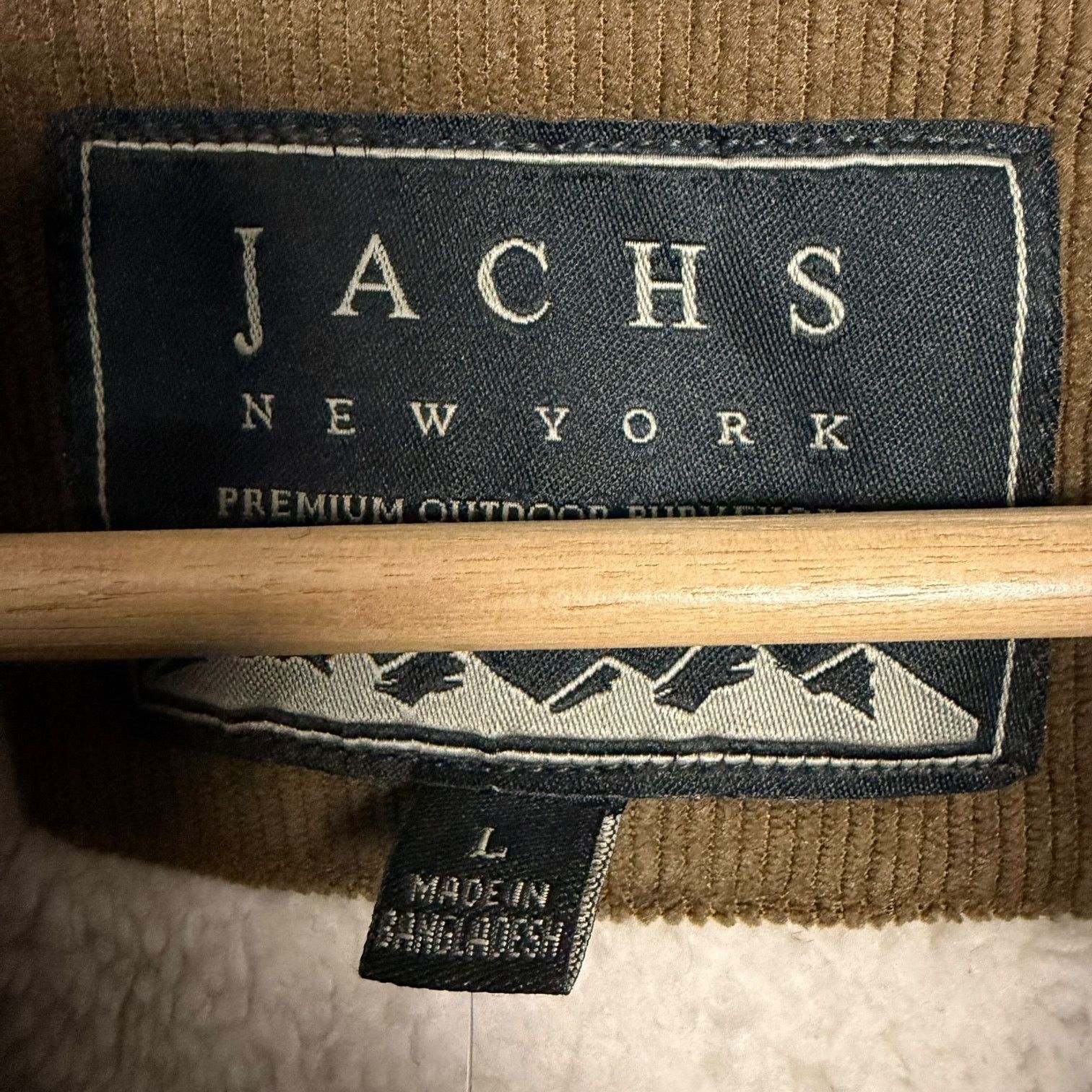JACHS NY Jachs NY Navy Striped Flannel Shacket Faux Fur Lined NWT - L Size US L / EU 52-54 / 3 - 7 Thumbnail