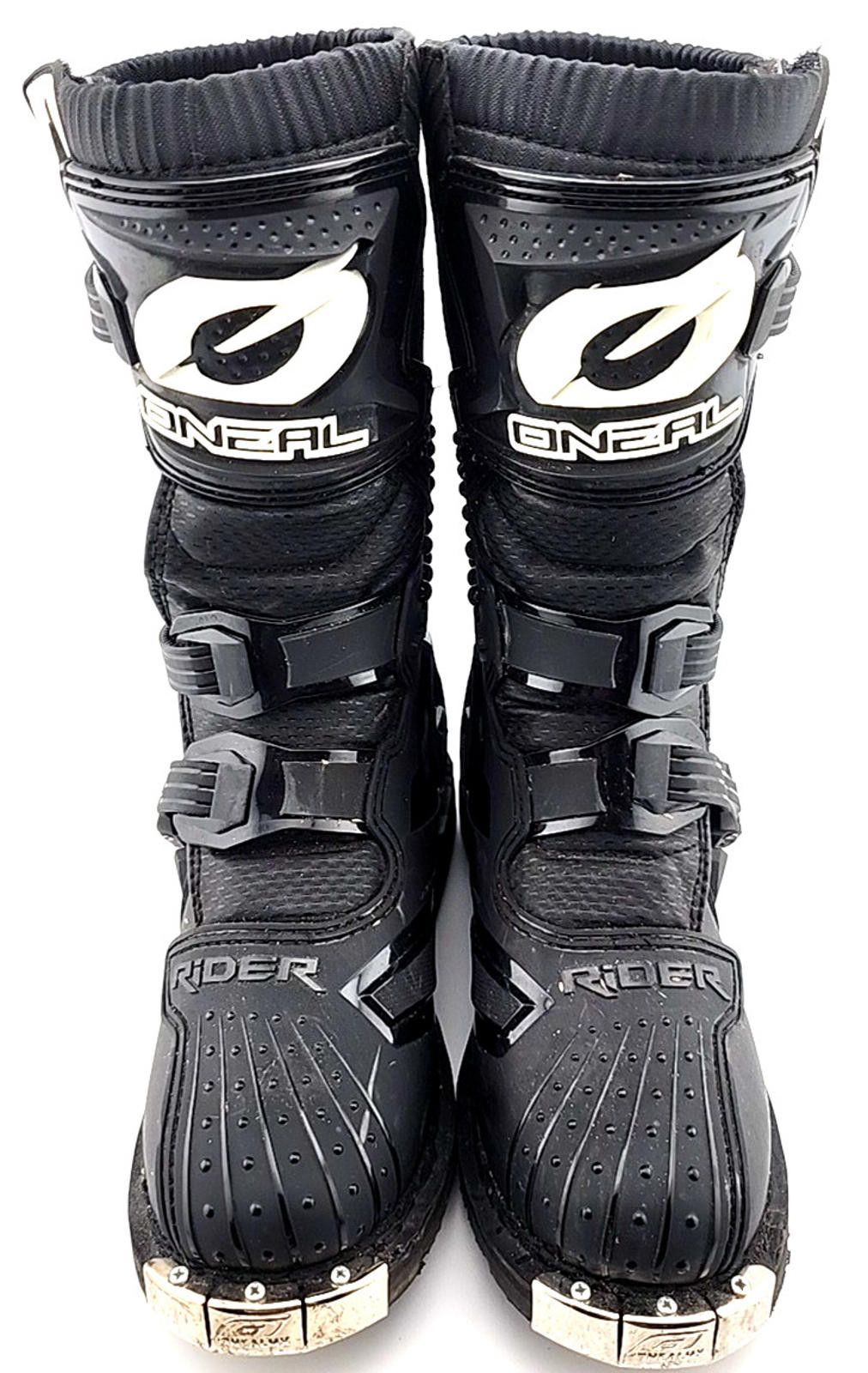 O'Neill MX Rider Motorcycle Motocross Youth Sz 5 Black Steel Toe Size ONE SIZE - 1 Thumbnail