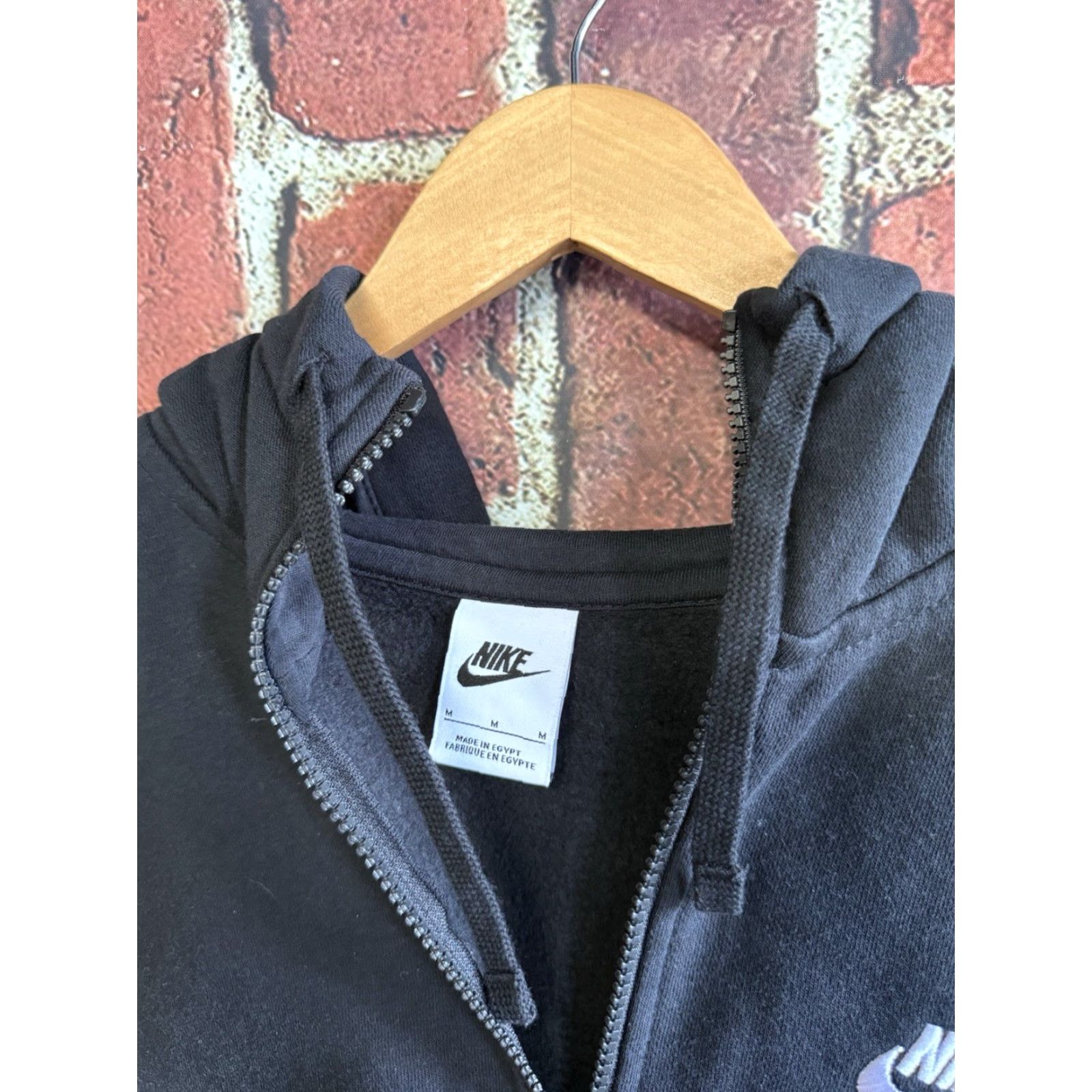 Nike Nike Sportswear Mens Black Full Zip Hooded Sweatshirt M BV2645 Size US M / EU 48-50 / 2 - 3 Thumbnail