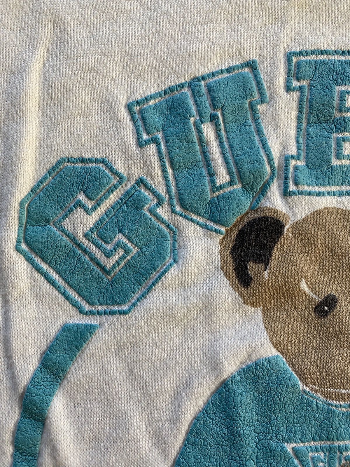 Guess Vintage 80’s Guess Teddy Bears Raglan Crewneck Sweatshirt Size US XS / EU 42 / 0 - 4 Thumbnail