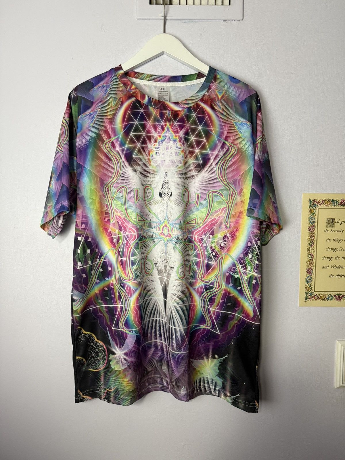 Other Custom 1of1 DMT Psychedelic Religious Jesus Tee Angles 🌈 Size US XXL / EU 58 / 5 - 1 Thumbnail