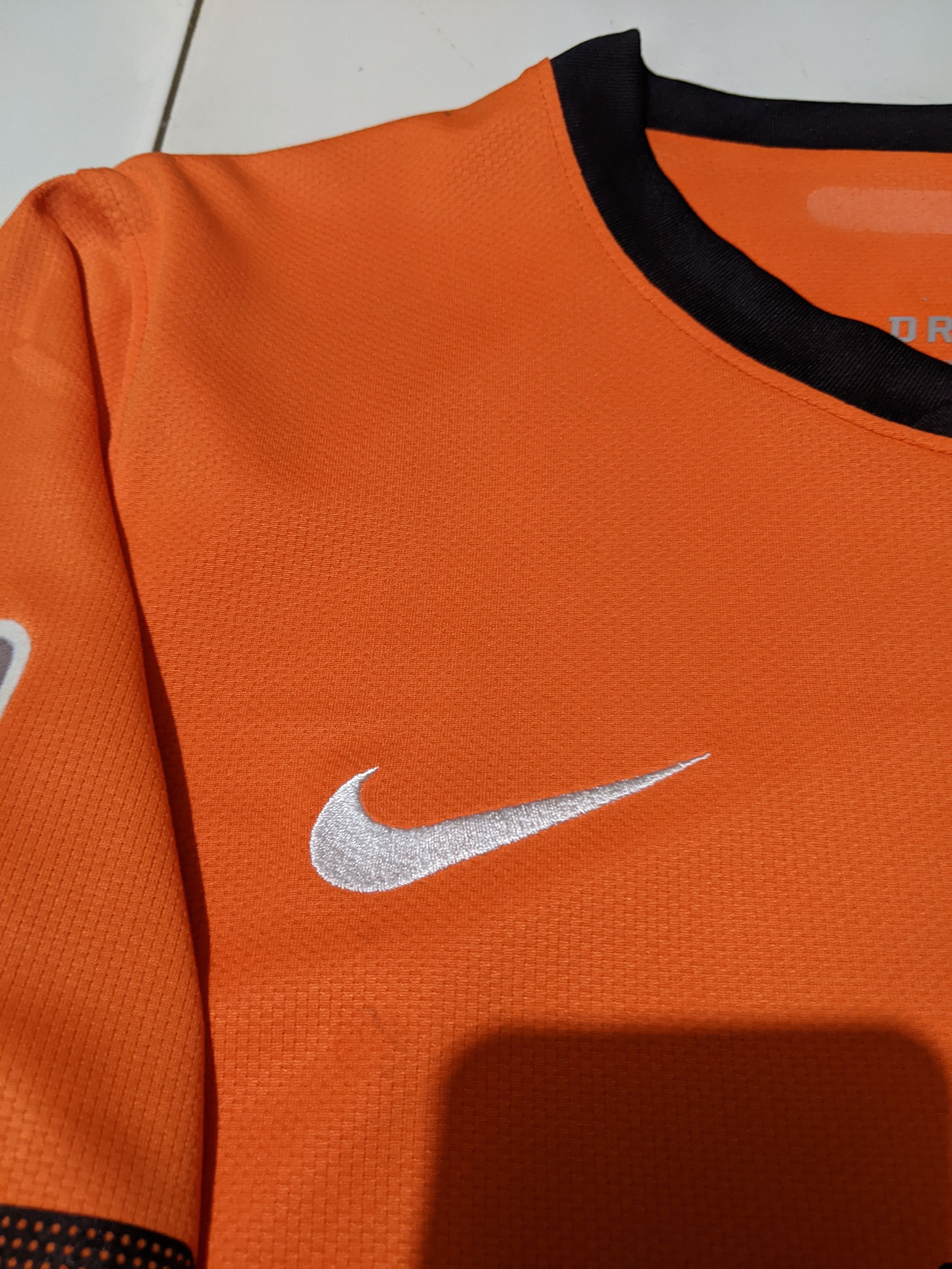 Nike Netherlands Holland World Cup 2010 Final Jersey Sneijder 10 Size US M / EU 48-50 / 2 - 6 Thumbnail