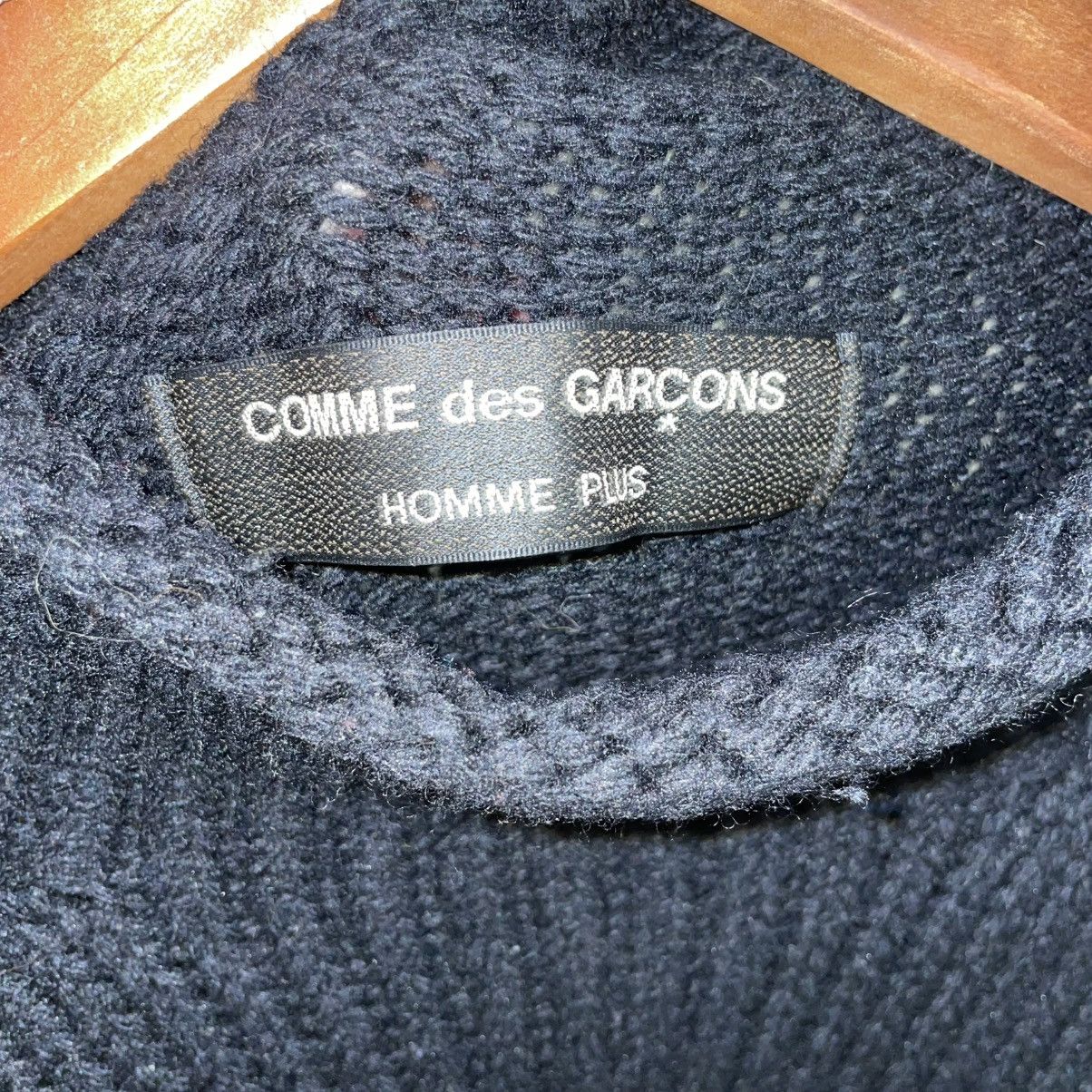 Comme des Garcons × Comme des Garcons Black × Comme des Garcons Homme Plus Comme Des Garçons Black Chunky Knit Size US M / EU 48-50 / 2 - 7 Thumbnail