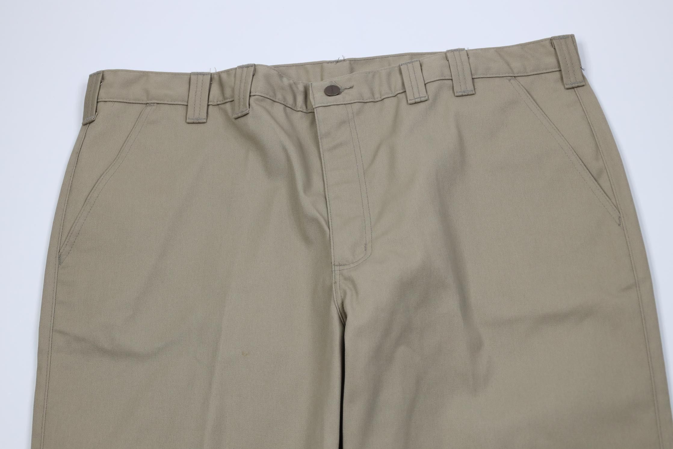Carhartt Vintage Y2K Carhartt Twill Wide Leg Pants Khaki Brown Size US 44 / EU 60 - 2 Thumbnail