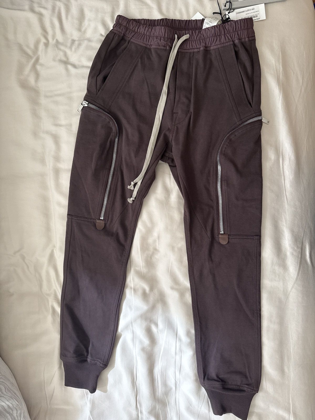 Rick Owens Rick Owen Tecuatl SS20 Bauhaus Cargo Sweatpants Size US 30 / EU 46 - 1 Thumbnail