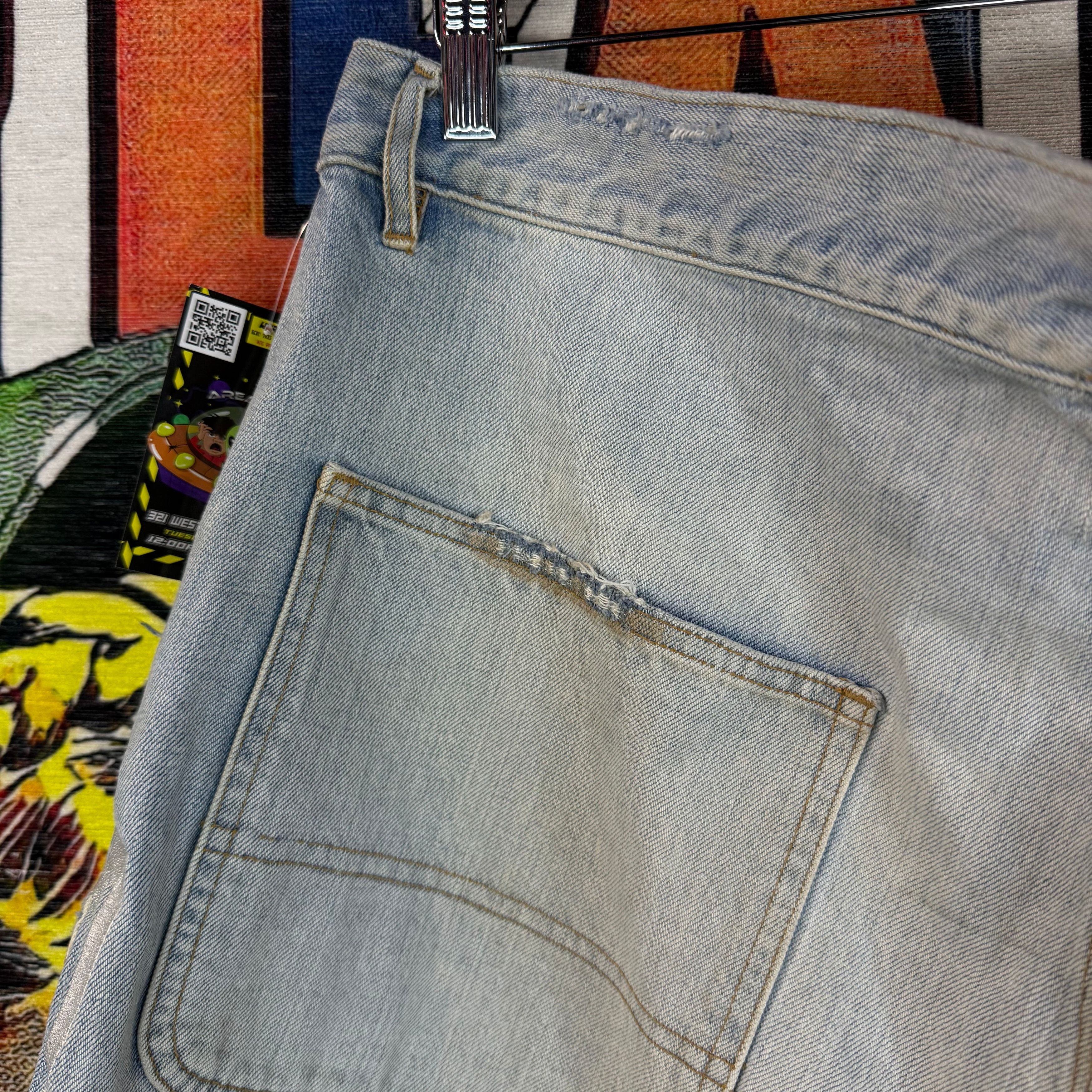 Warren Lotas Warren Lotas Baggy Motto Jean Shorts Size 40" Size US 40 / EU 56 - 9 Thumbnail