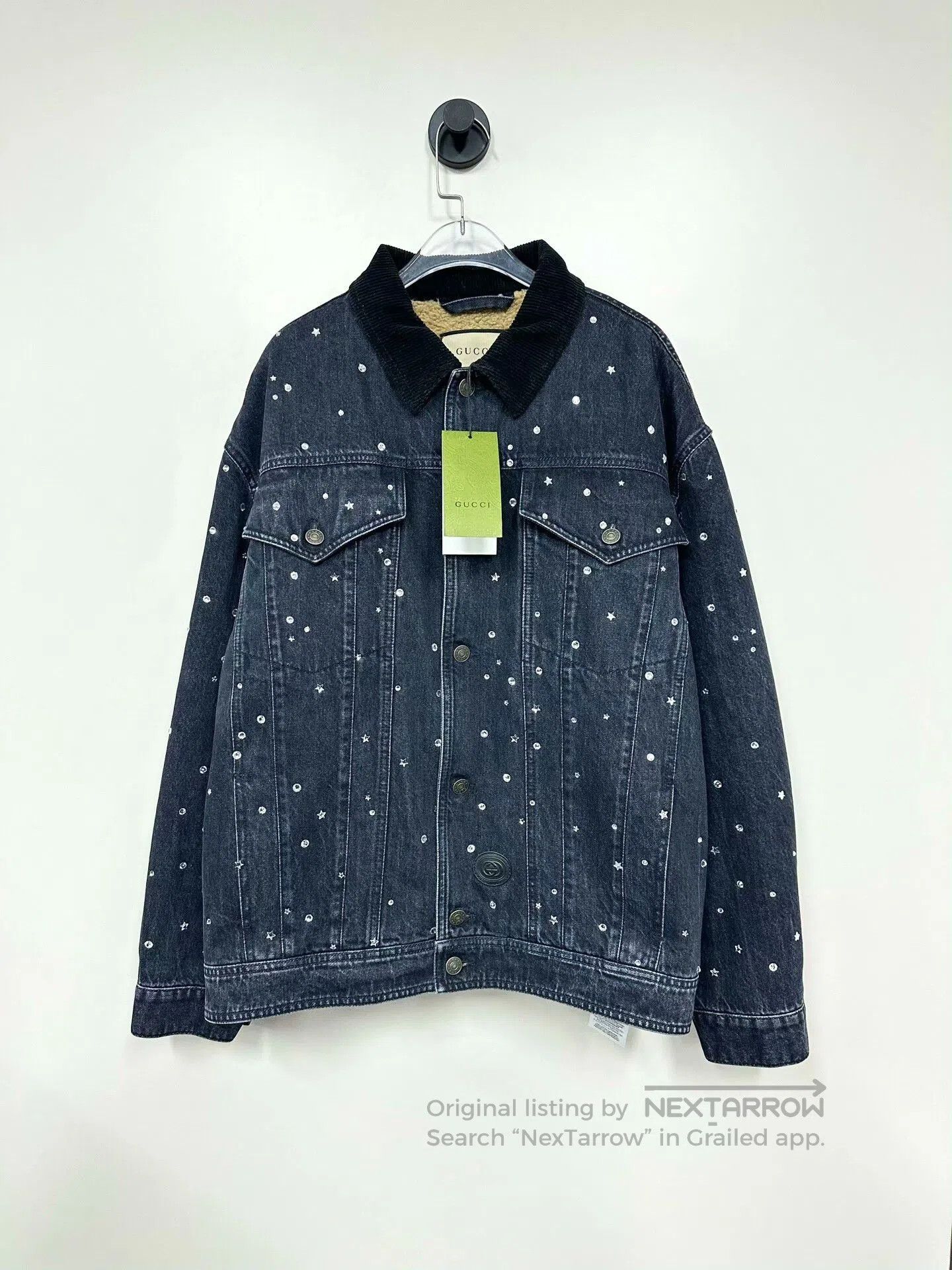 Gucci Gucci Blue Denim Jacket with Embellishments. Size US S / EU 44-46 / 1 - 1 Thumbnail