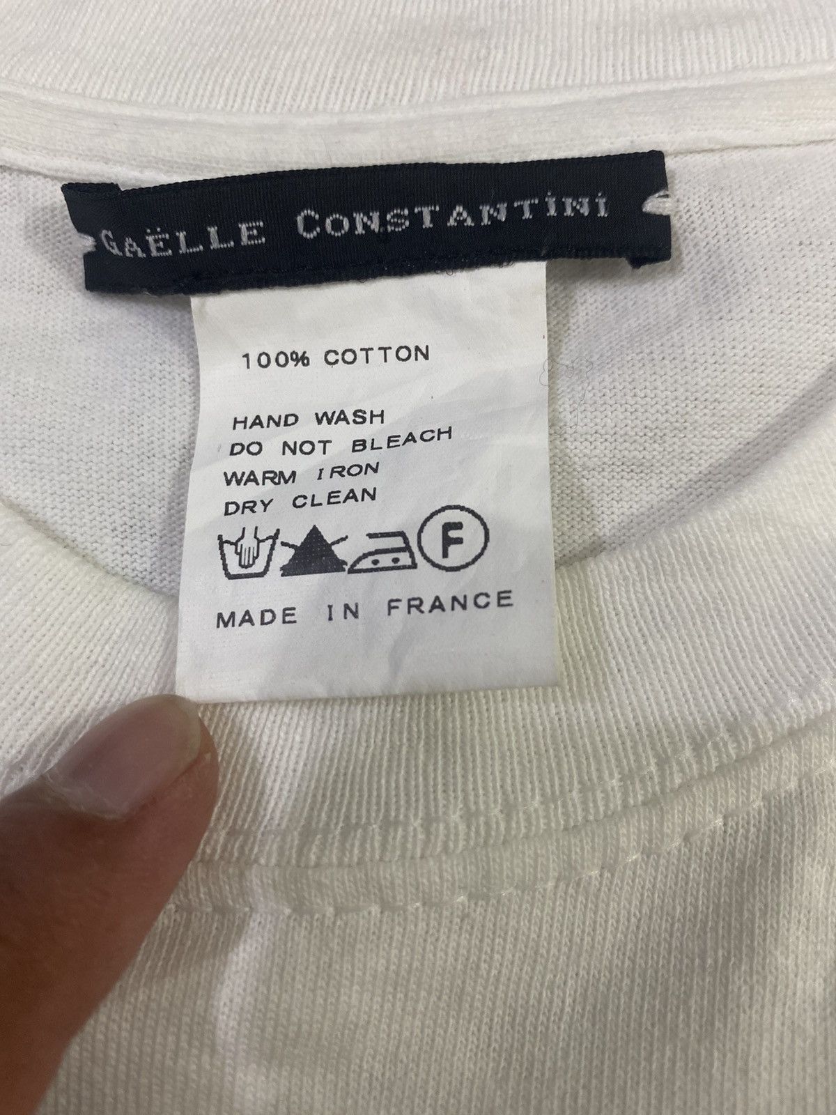 Designer × Hypebeast GAELLE COSTANTINI FRANCE 🇫🇷 DESIGNER SINGLE POCKET SHIRT Size XXS / US 00 / IT 34 - 3 Thumbnail
