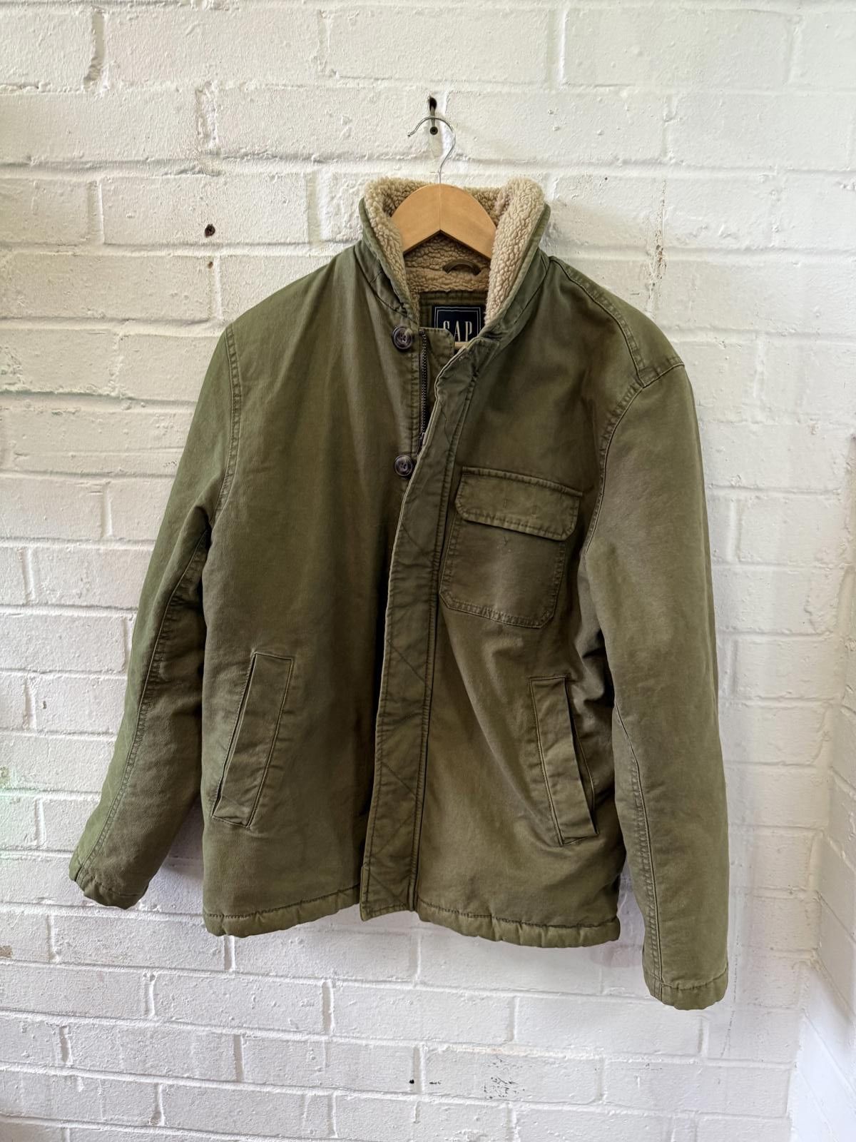 Gap GAP Warm Sherpa Lined Jacket Size US M / EU 48-50 / 2 - 3 Thumbnail