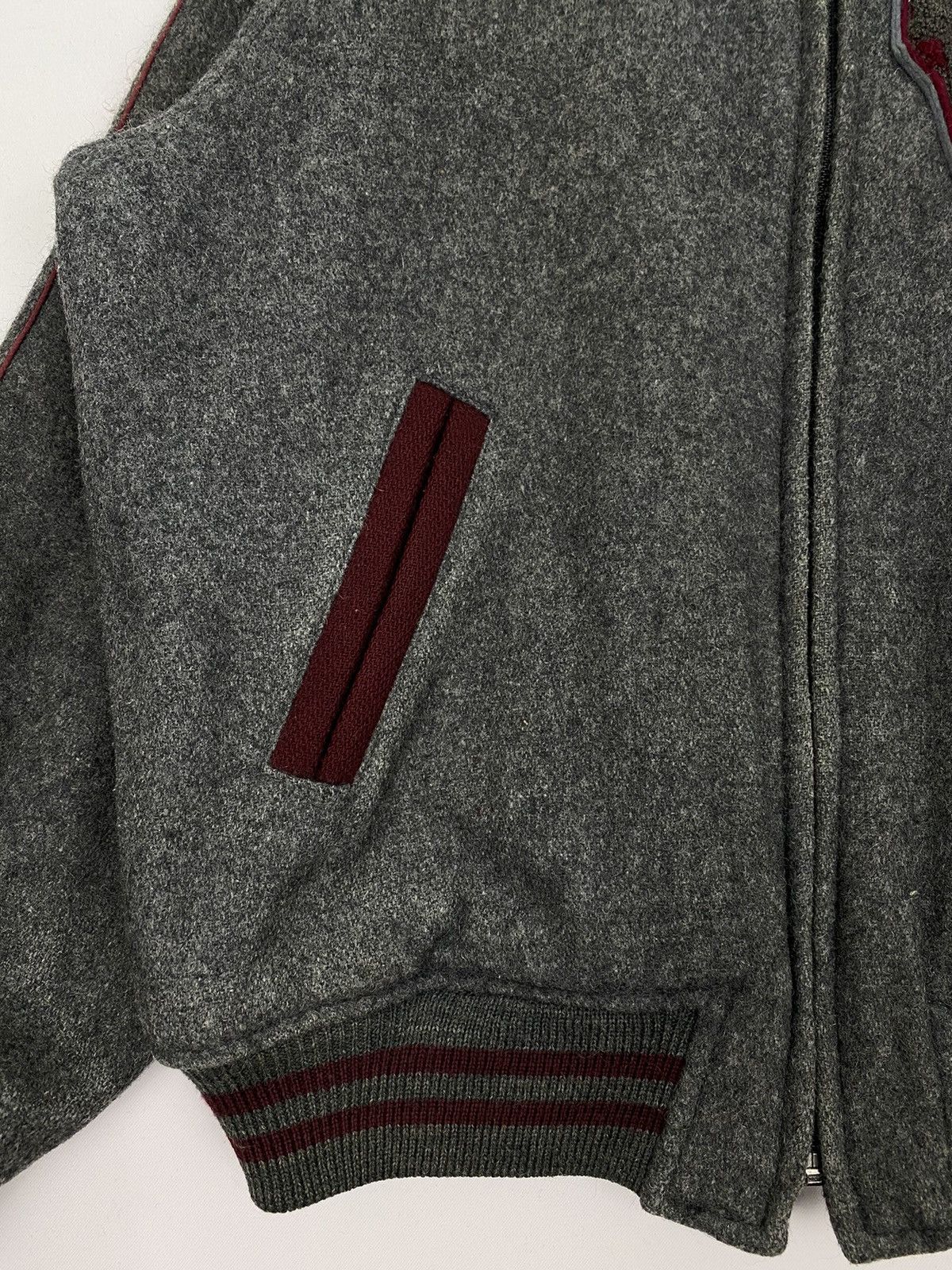 Vintage Vintage Vox Hooded Varsity Jacket Size US M / EU 48-50 / 2 - 13 Thumbnail