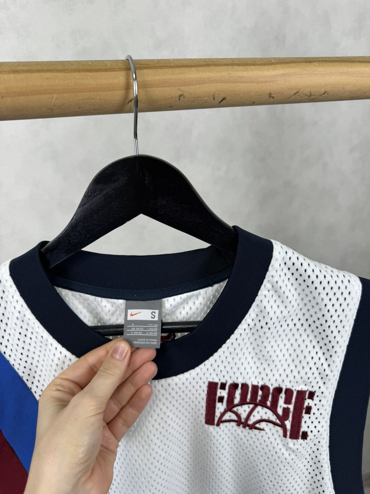 Nike Nike Force basketball 1987-2007 vintage jersey Size US S / EU 44-46 / 1 - 4 Thumbnail