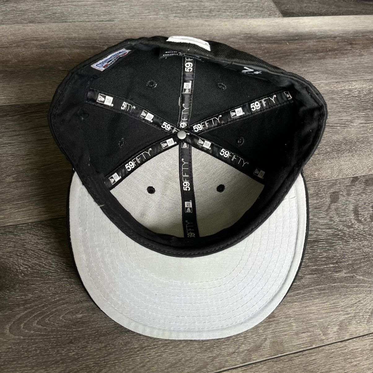 New Era Vintage Y2K Atlanta Braves 1876 Cooperstown Fitted Hat 7 3/8 Size ONE SIZE - 4 Thumbnail