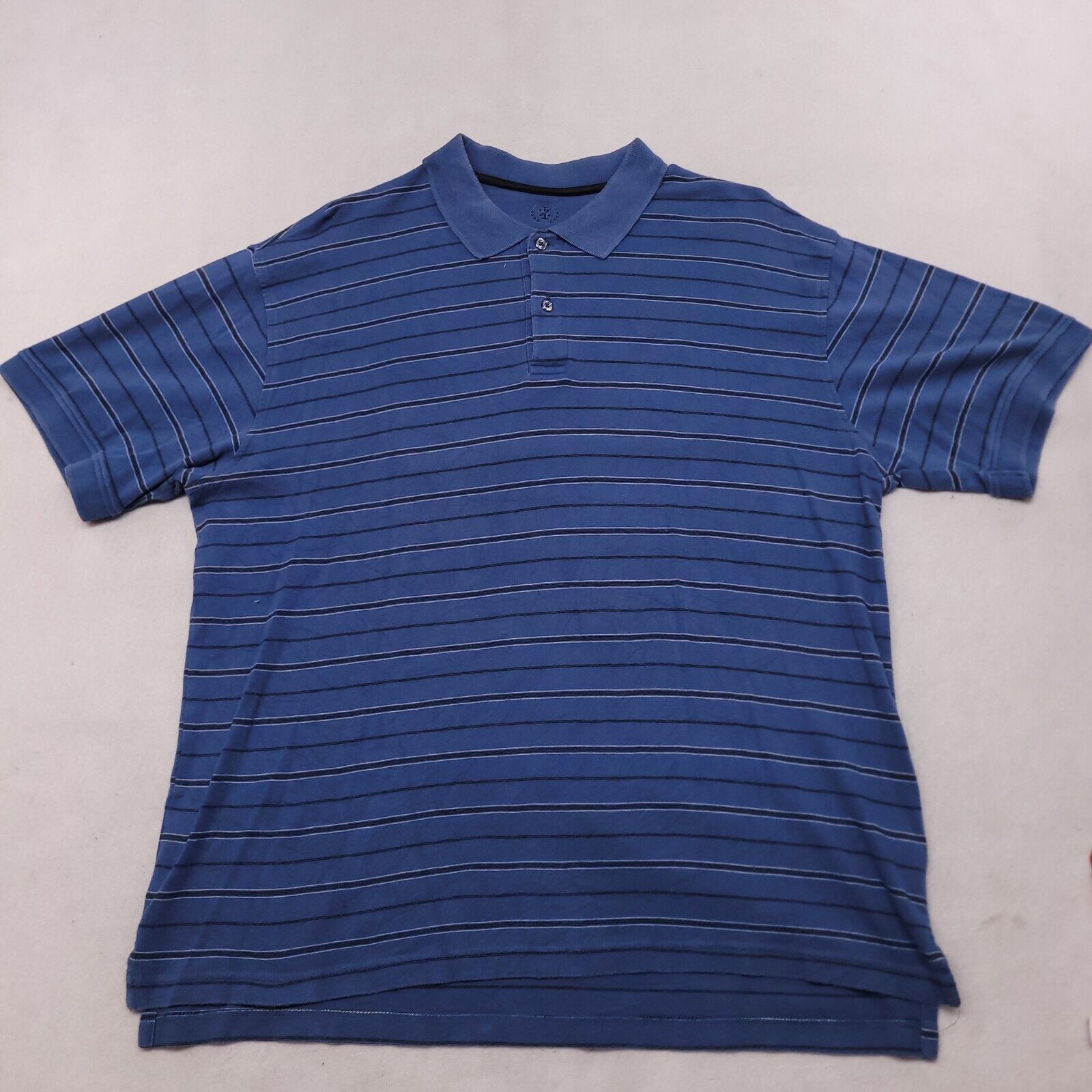 Izod IZOD Casual Pullover Polo Shirt Men Size Extra Large XL Blue Size US XL / EU 56 / 4 - 2 Thumbnail