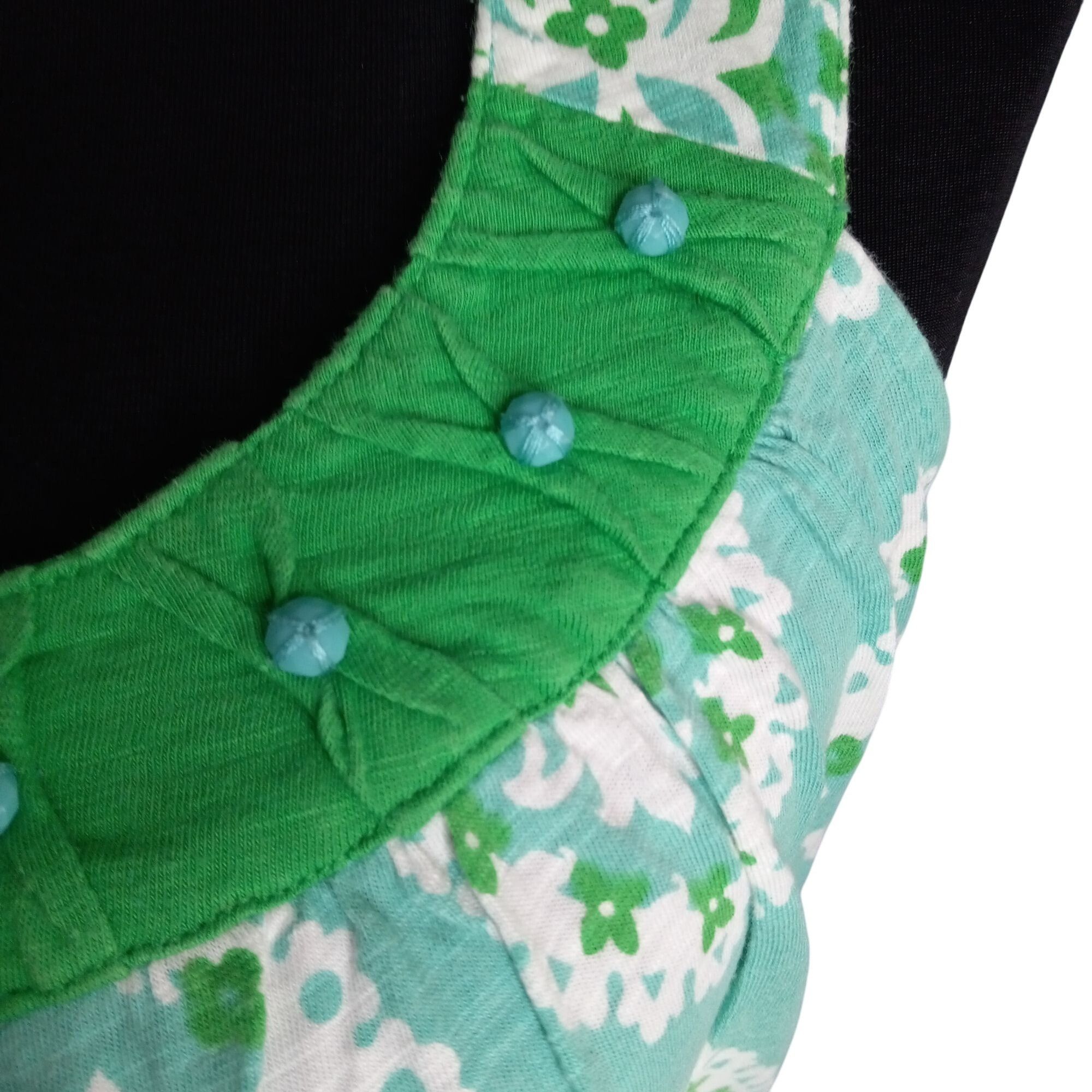 Boden Boden Size S UK10 US6 Tank Top Womens Green White Patterned Size M / US 6-8 / IT 42-44 - 6 Thumbnail
