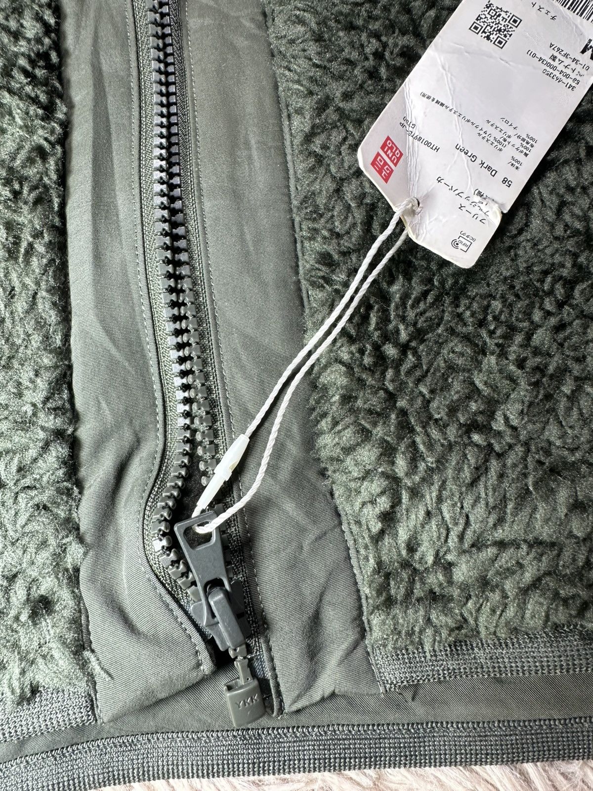 Uniqlo × White Mountaineering Uniqlo x White Mountaineering Fleece Full-Zip Hoodie Size US L / EU 52-54 / 3 - 8 Thumbnail