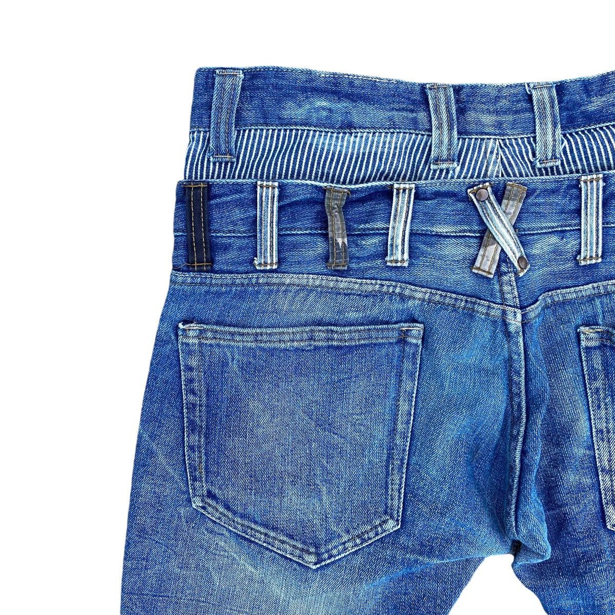 Japanese Brand × Vintage Jack Serika Artist Work Spider Web Distressed Jeans Size US 33 - 9 Thumbnail