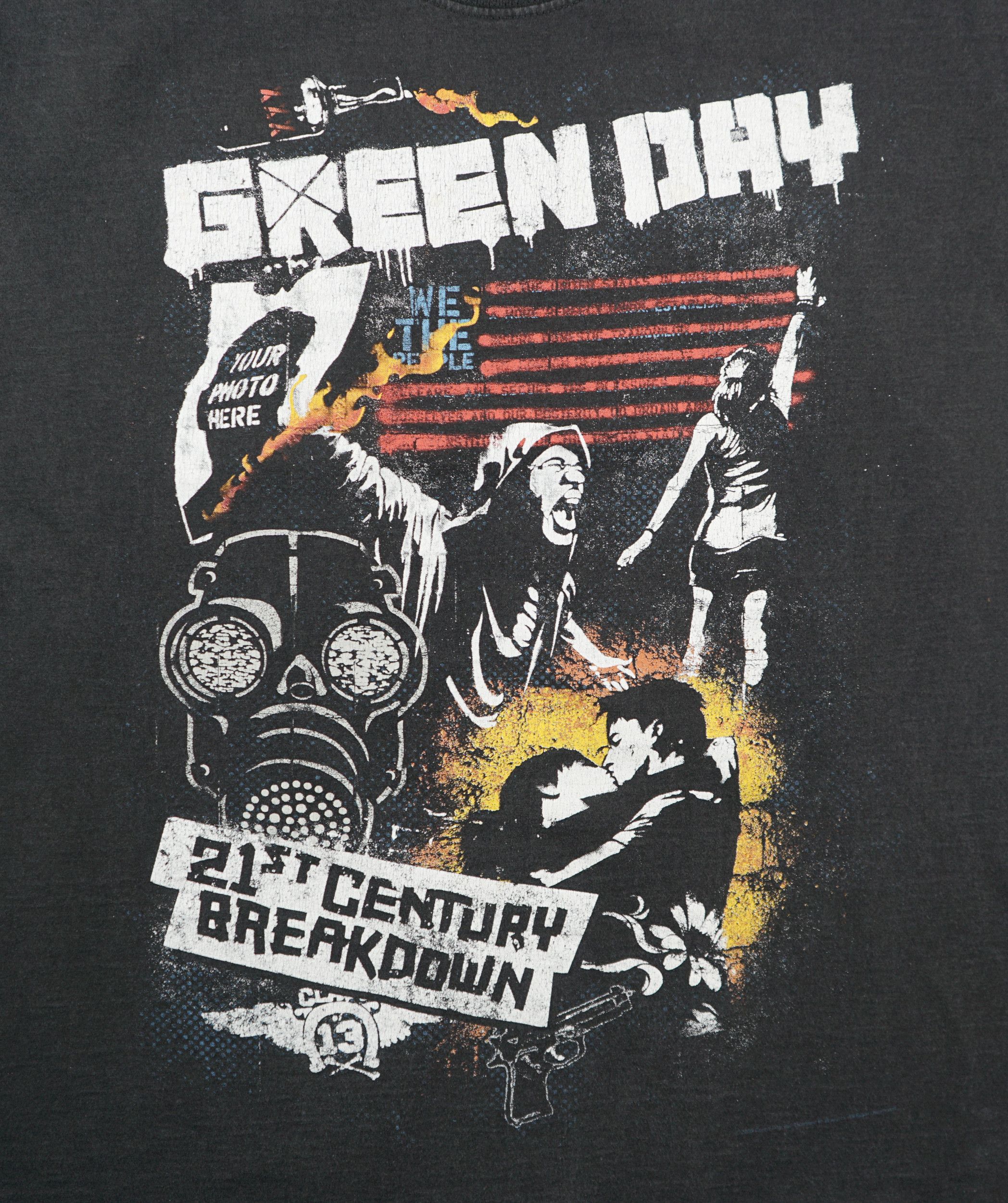 Band Tees × Vintage Vintage Green Day T-Shirt 2010 Tour Size US L / EU 52-54 / 3 - 2 Thumbnail