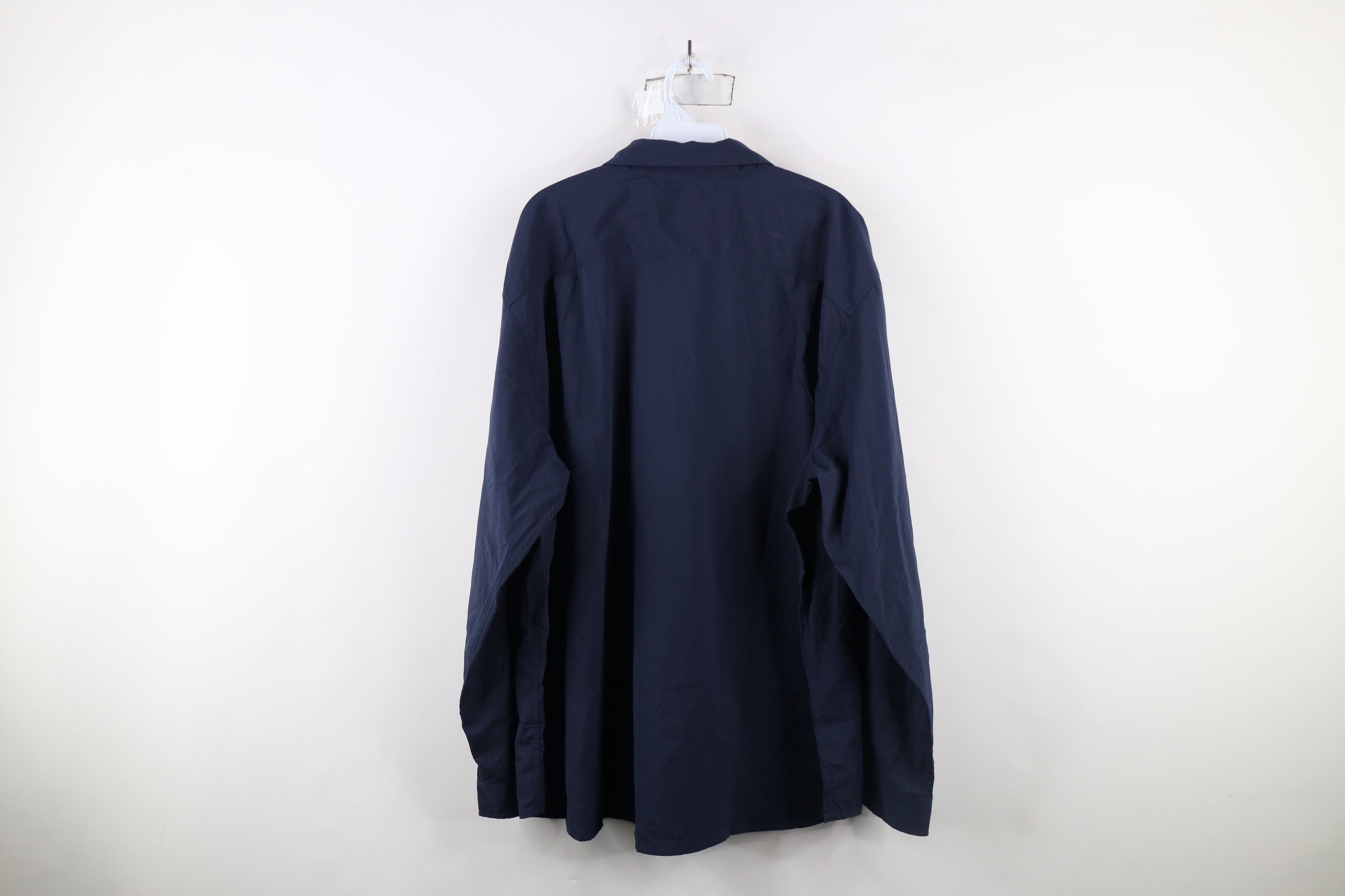 Carhartt × Vintage New Carhartt Northern Illinois NI Steel Button Shirt Blue Size US XXL / EU 58 / 5 - 12 Thumbnail