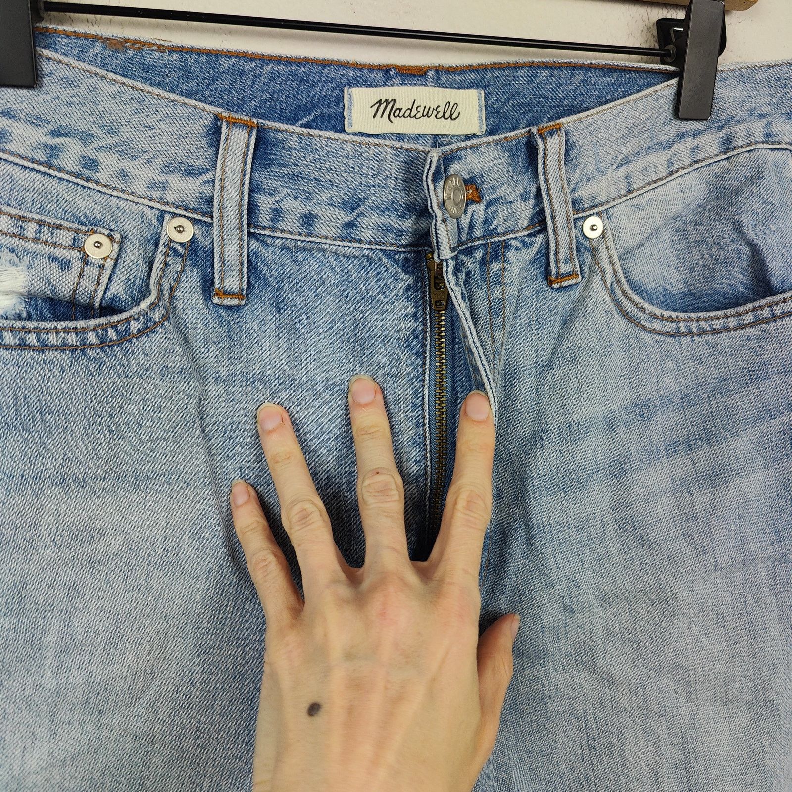 Madewell Madewell The Perfect Summer Jeans Womens 29 Light Wash Size 29" - 3 Thumbnail