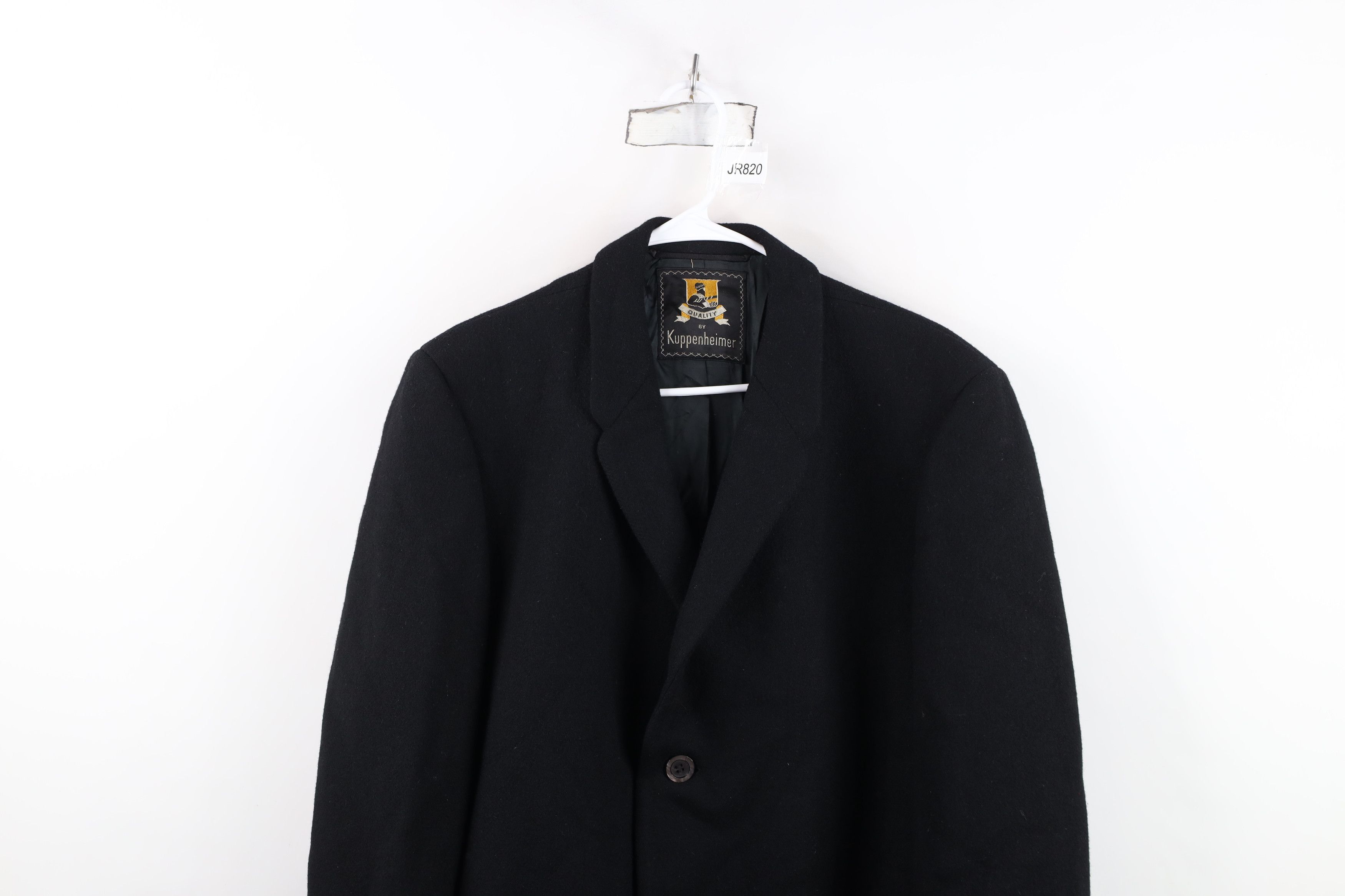 Vintage Vintage 60s 70s Streetwear Wool Overcoat Trench Jacket USA Size US XXL / EU 58 / 5 - 2 Thumbnail