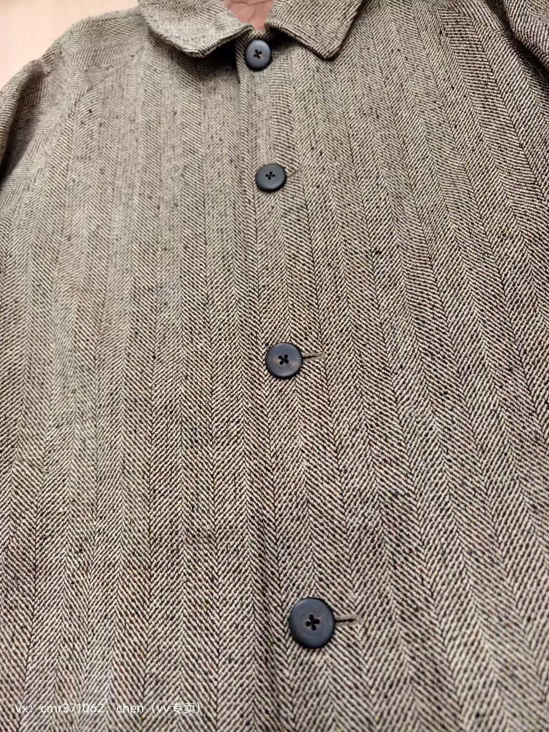 Visvim VISVIM 22AW REMI COAT HB TWEED Brown 1 Houndstooth Size US S / EU 44-46 / 1 - 5 Thumbnail