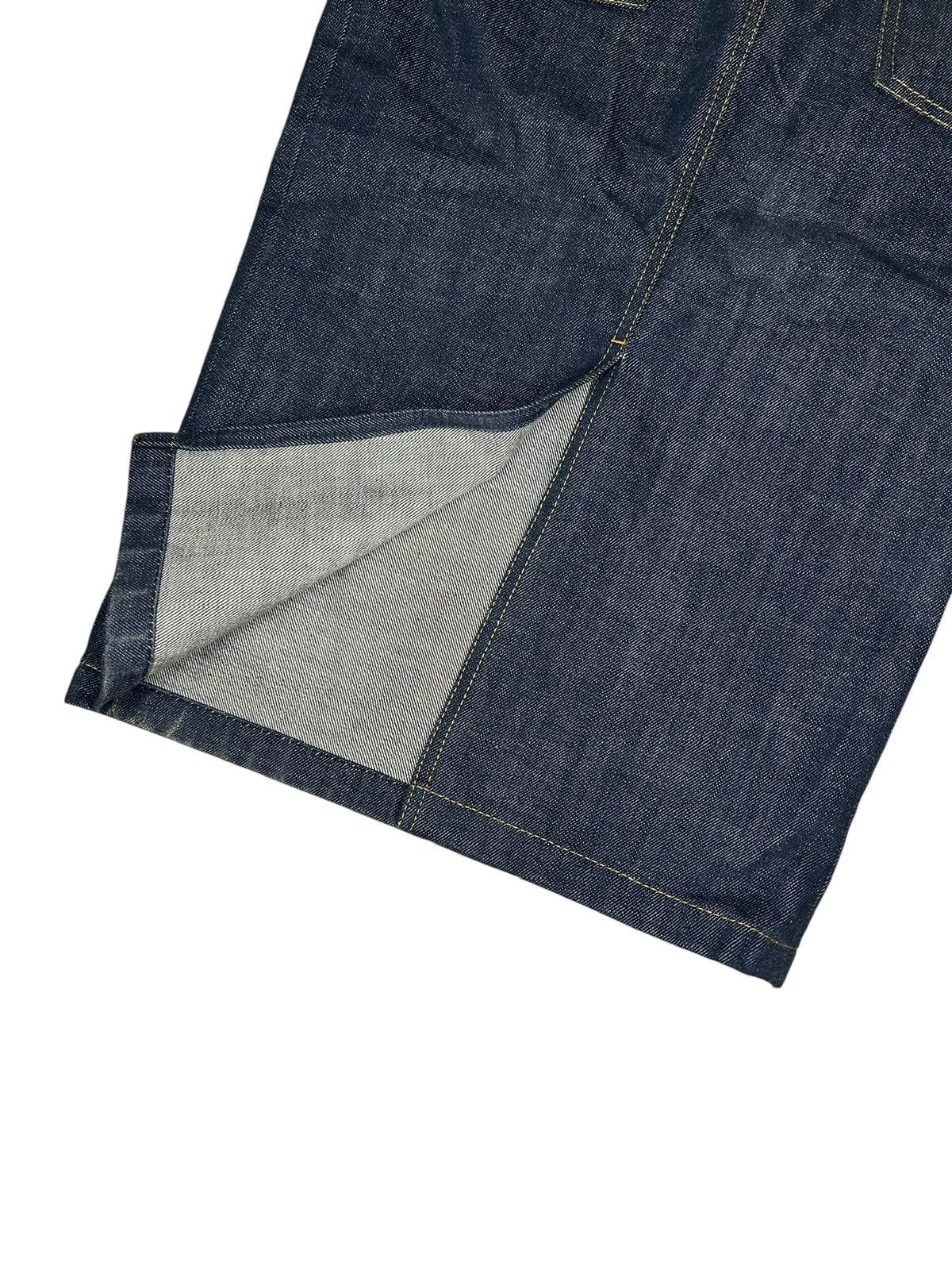 Dolce & Gabbana 00s Raw Denim Skirt Size 26" / US 2 / IT 38 - 6 Thumbnail