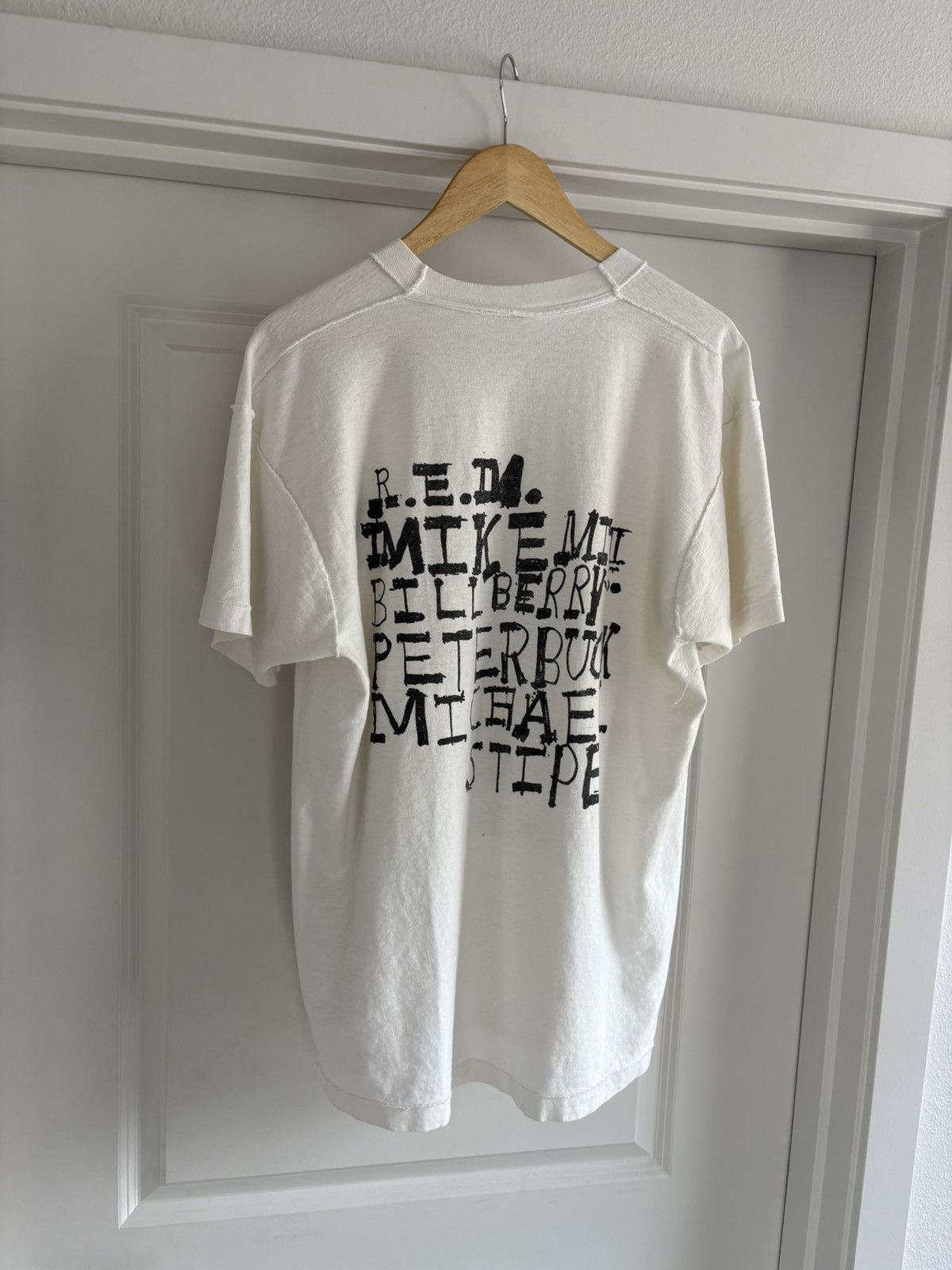 R.E.M. Vintage R.E.M. inside out tee Size US L / EU 52-54 / 3 - 3 Thumbnail