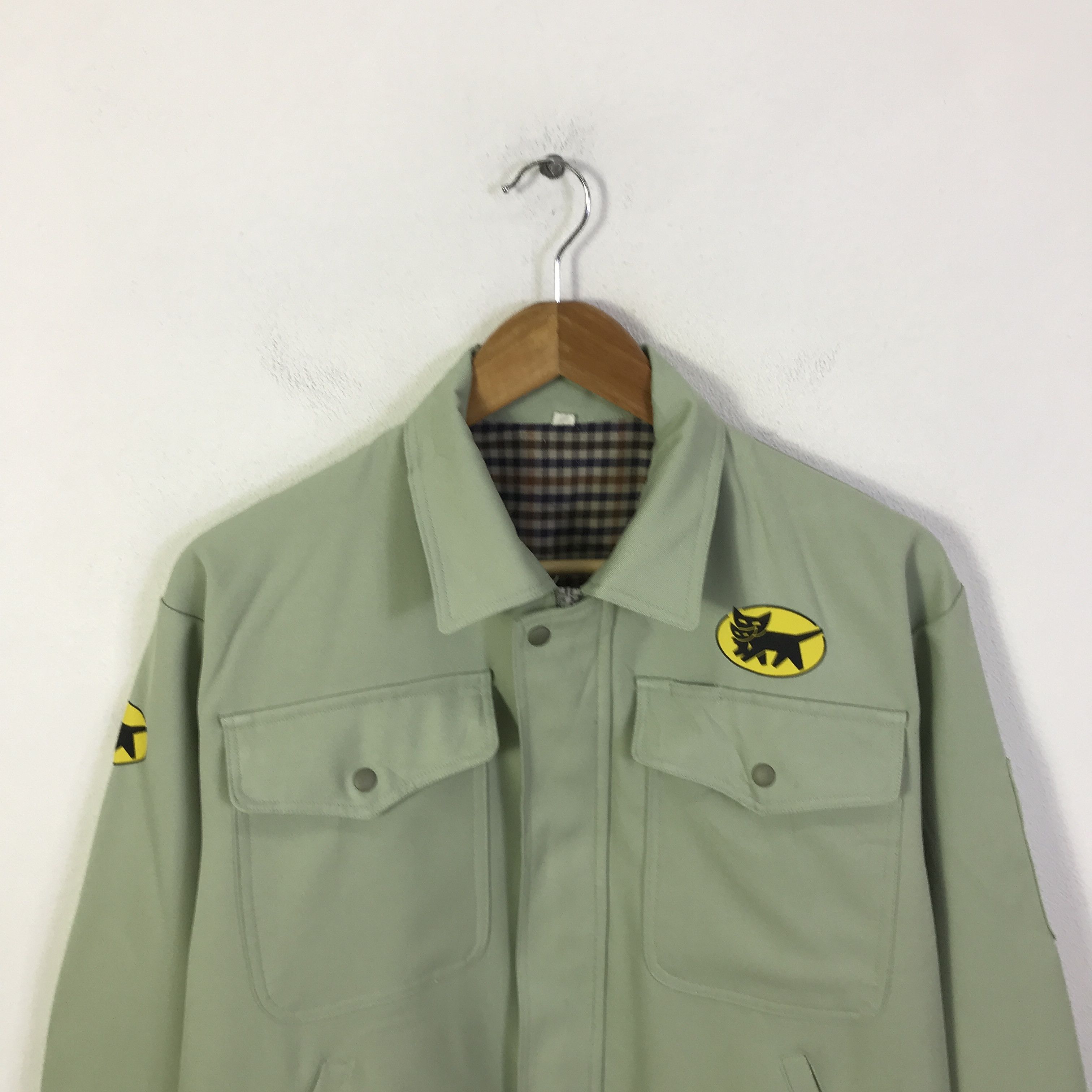 Japanese Brand Yamato Transport Japan Uniform work custom Jacket K95B21 Size US L / EU 52-54 / 3 - 3 Thumbnail