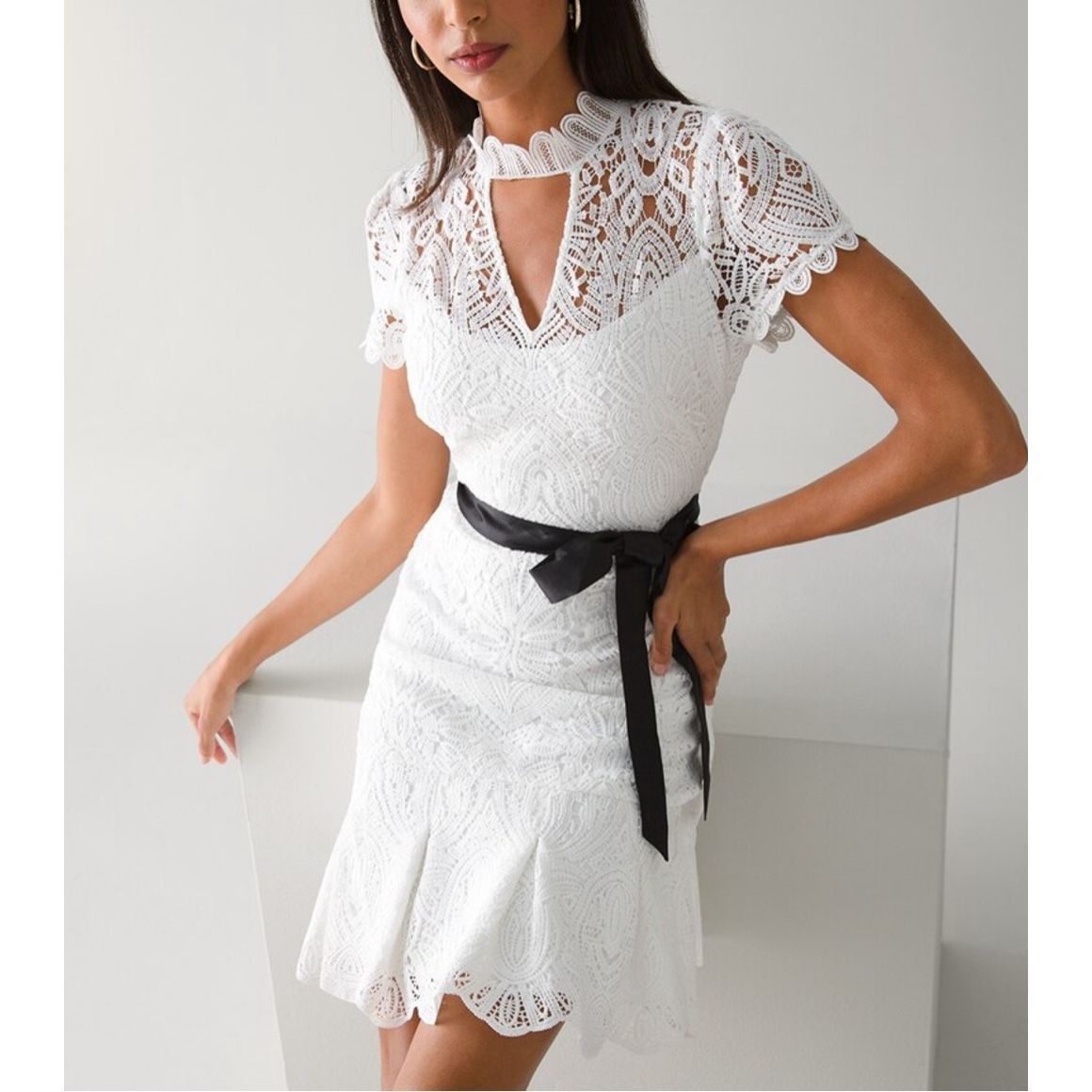 White House Black Market Lace Dress