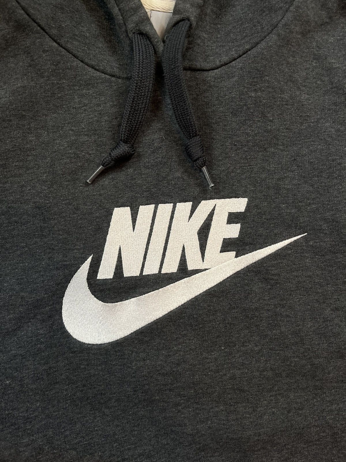 Nike 90’a NIKE BIG CENTR SWOOSH LOGO Y2K RARE HOODIE RETRO Size US L / EU 52-54 / 3 - 2 Thumbnail