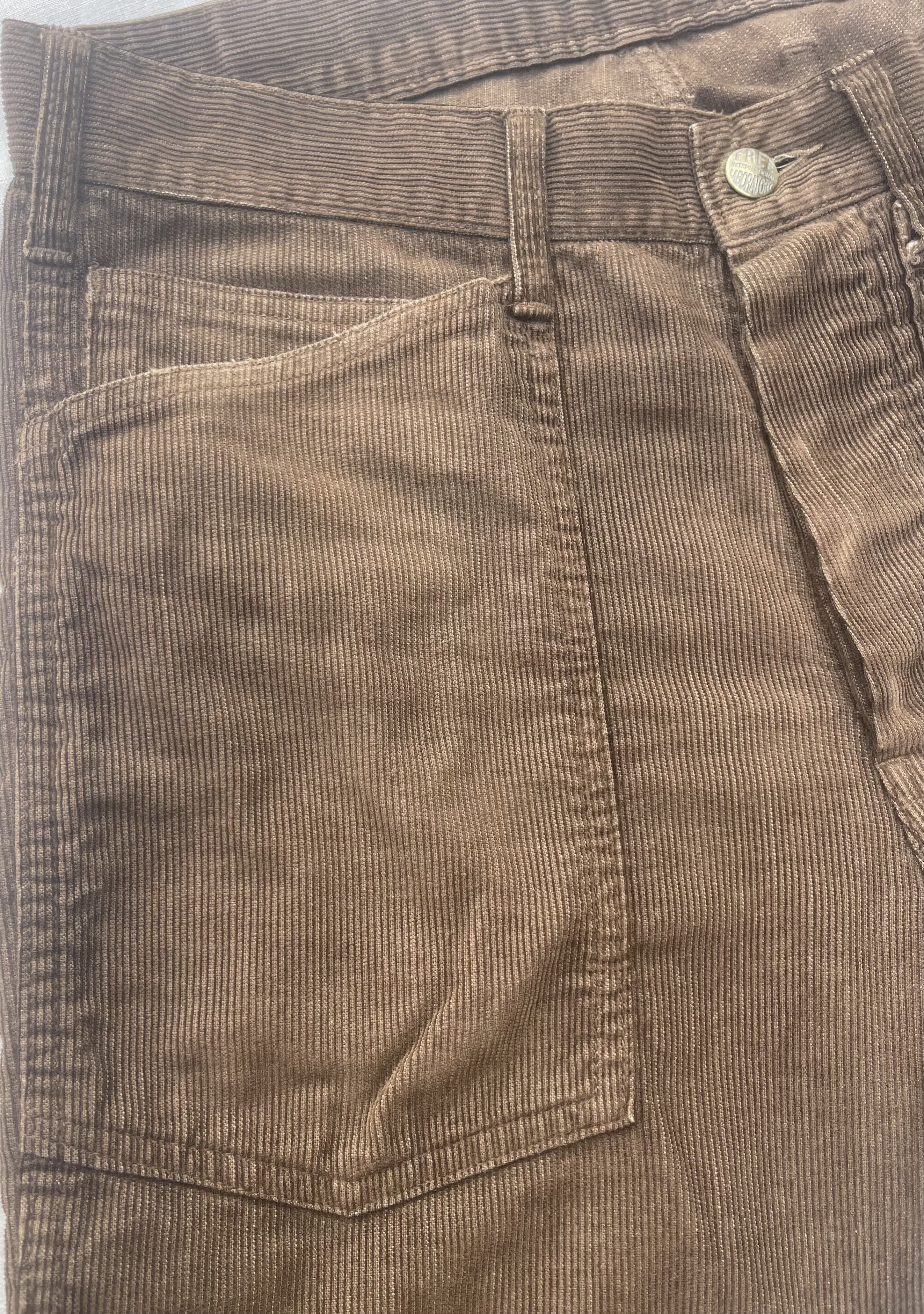 Visvim Visvim FW15 Carpenter Pant Prime Slub (Cords) - Brown Size US 31 - 7 Thumbnail