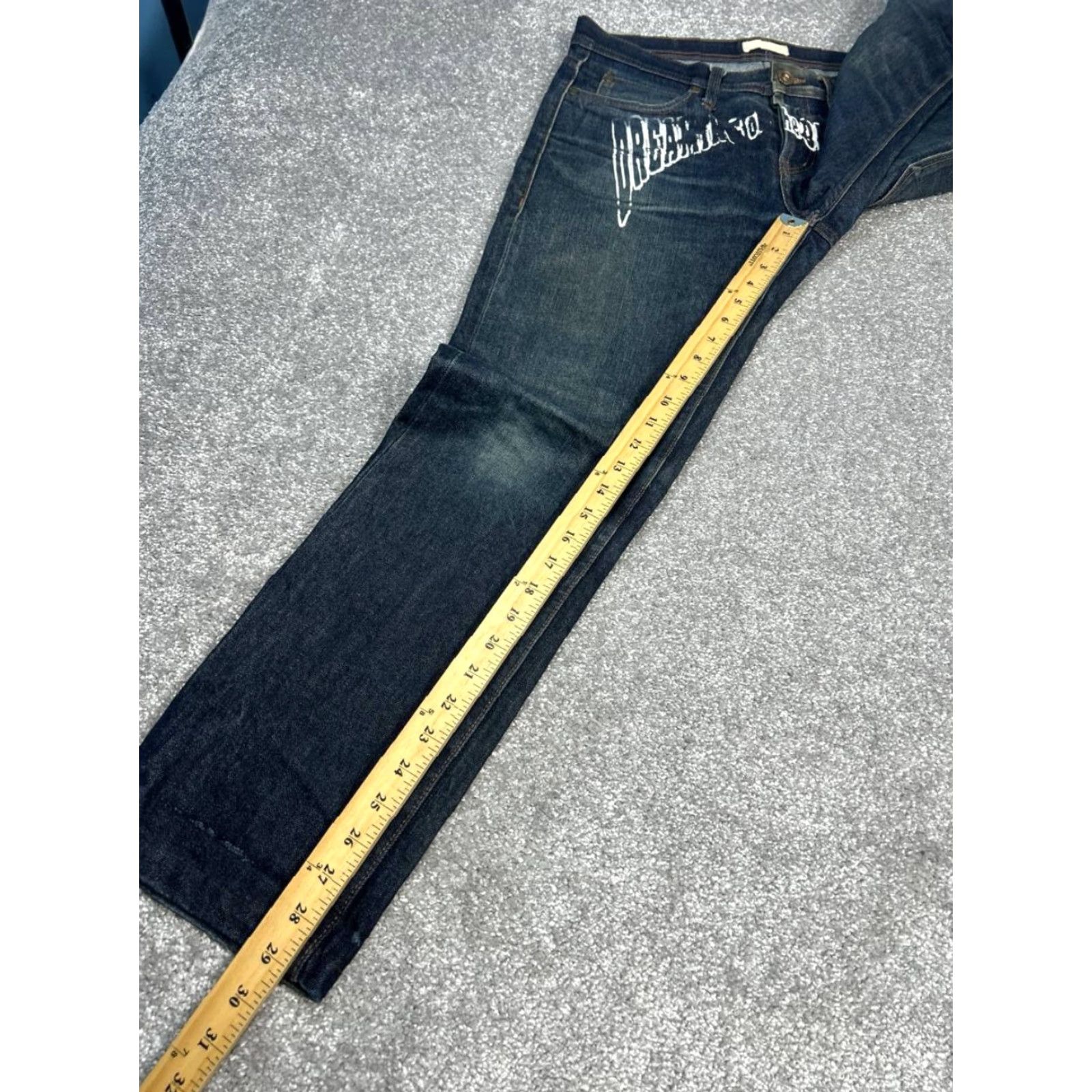 The Unbranded Brand The Unbranded Brand 14.5oz Selvedge Jeans Mens 33 Blue Skinny Straight 33x29 Jeans Men 33 Blue Skinny Straight 14.5oz Selvedge 33 Mens Size US 33 - 5 Thumbnail
