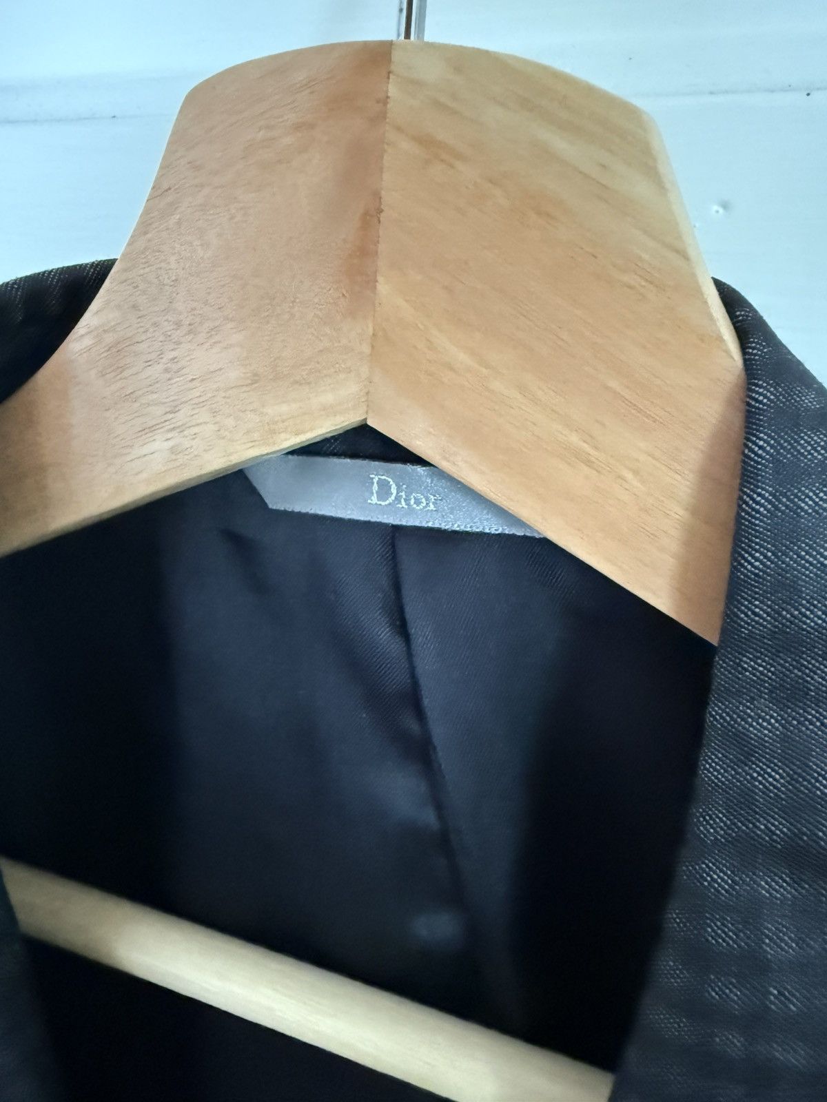 Dior Wool Checked Blazer - Size 50 Size 40R - 3 Thumbnail