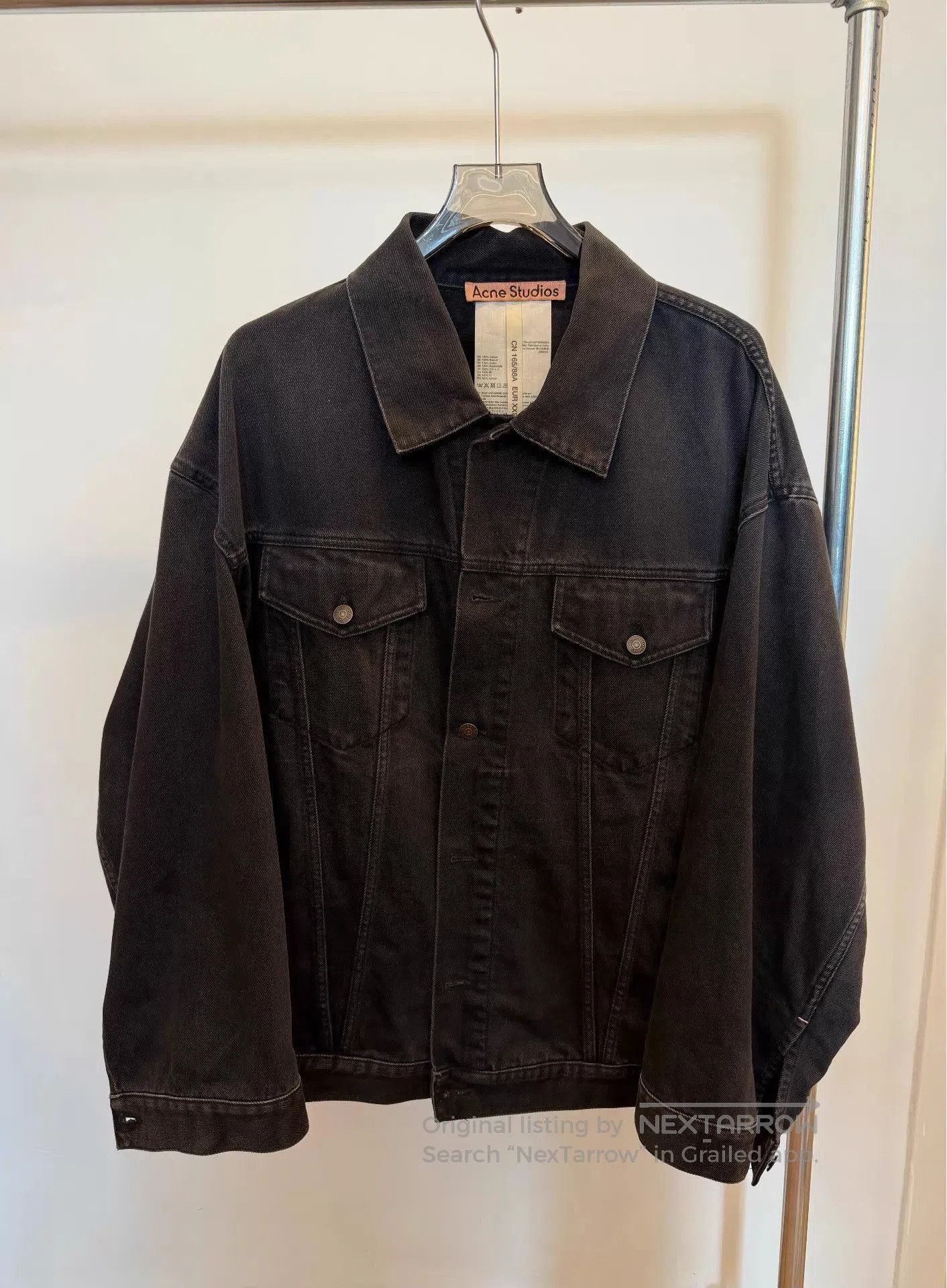 Acne Studios Black Denim Jacket - Size XS. Size US XS / EU 42 / 0 - 1 Thumbnail